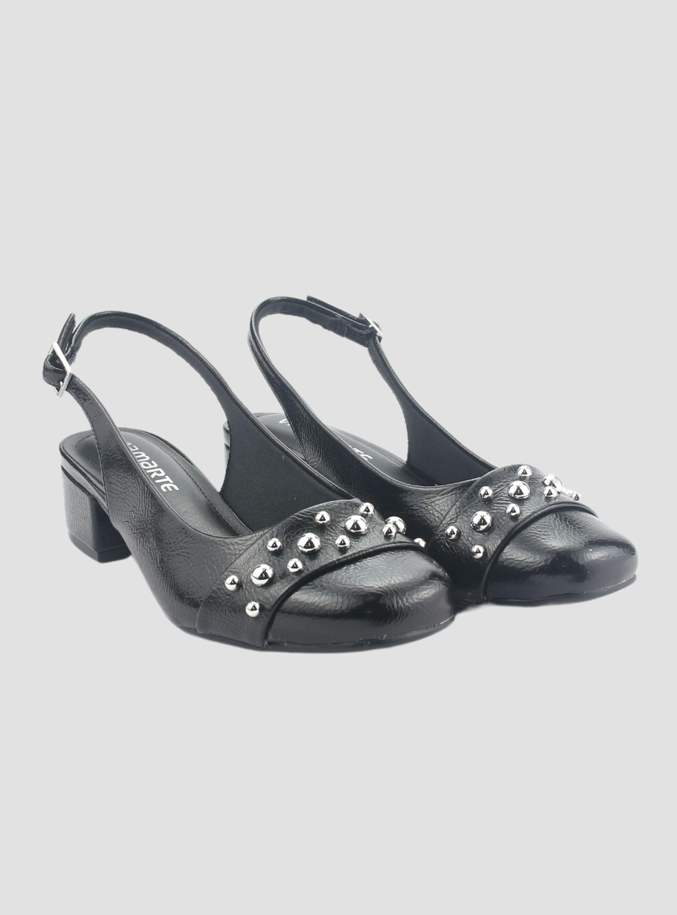 Zapato Via Marte Mujer 070-008-01 Negro Casual-4