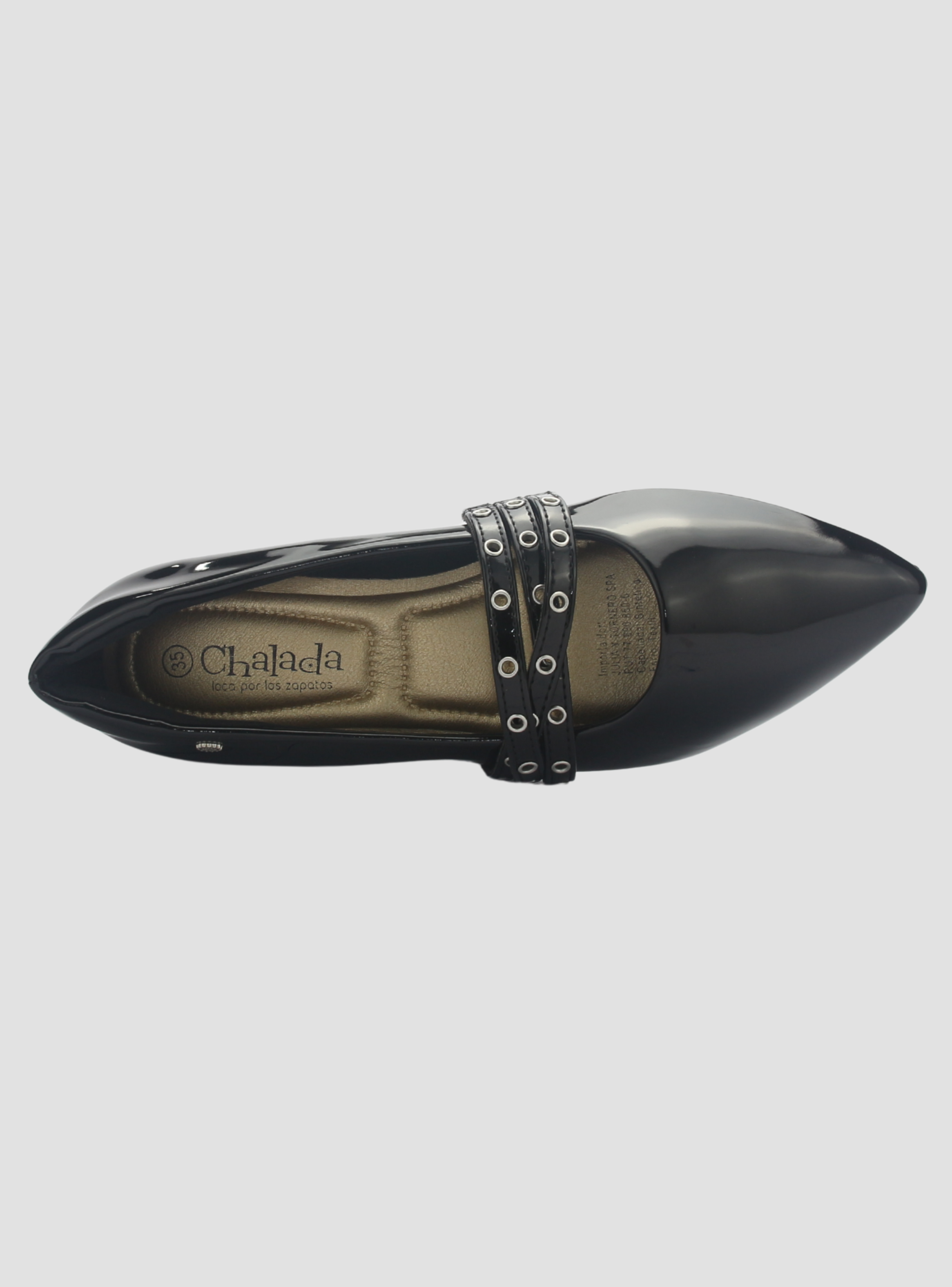 Ballerina Mujer Chalada Mercnew-8 Negro Casual-4