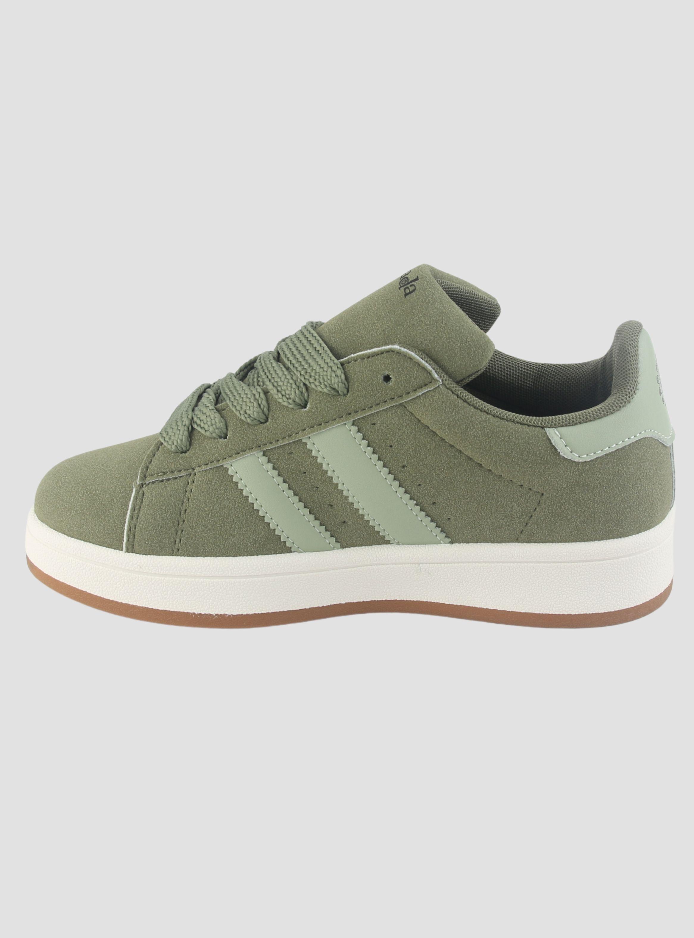 Zapatilla Chalada Mujer Annie-1 Oliva Urbano-1
