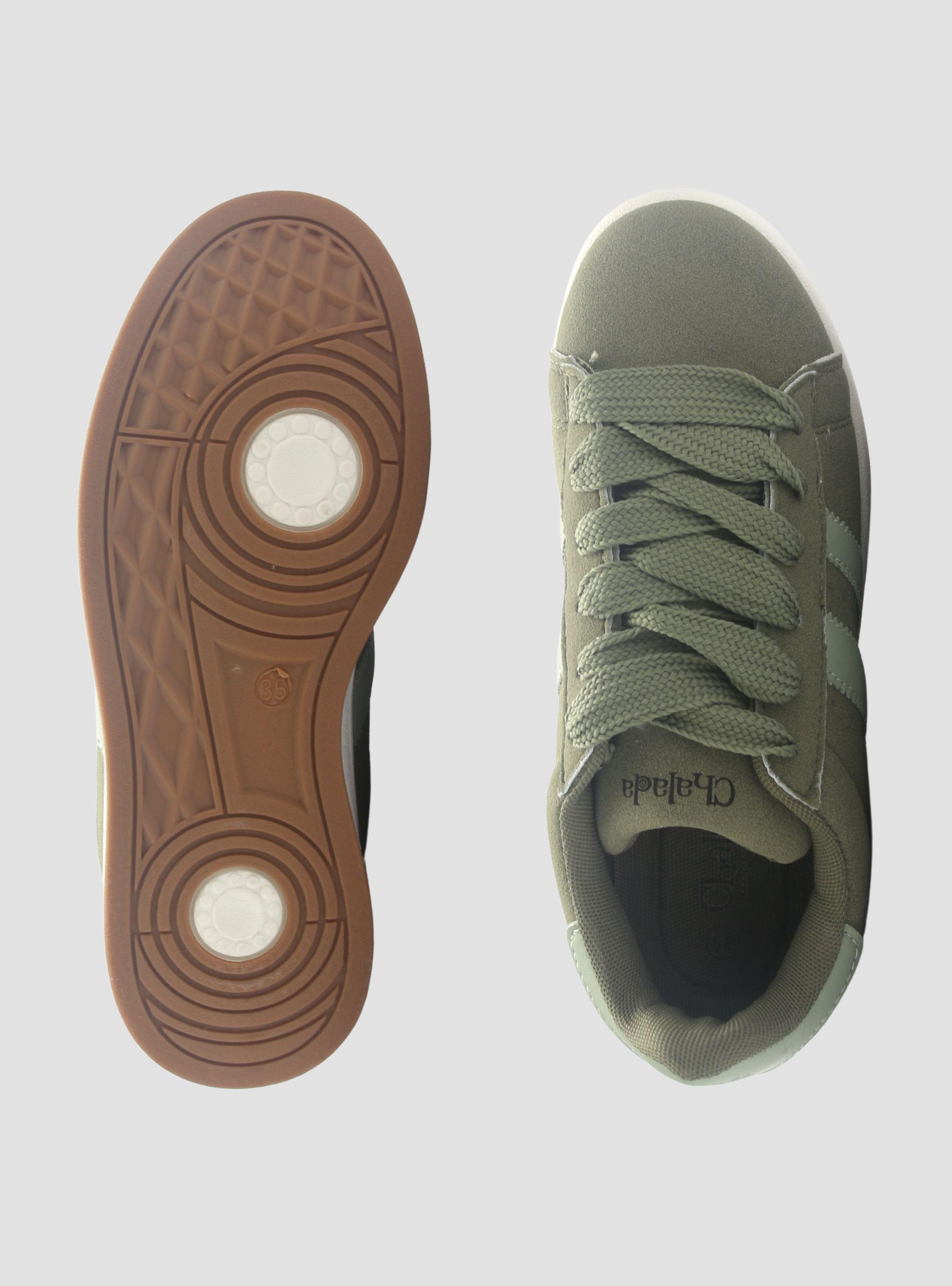 Zapatilla Chalada Mujer Annie-1 Oliva Urbano-6