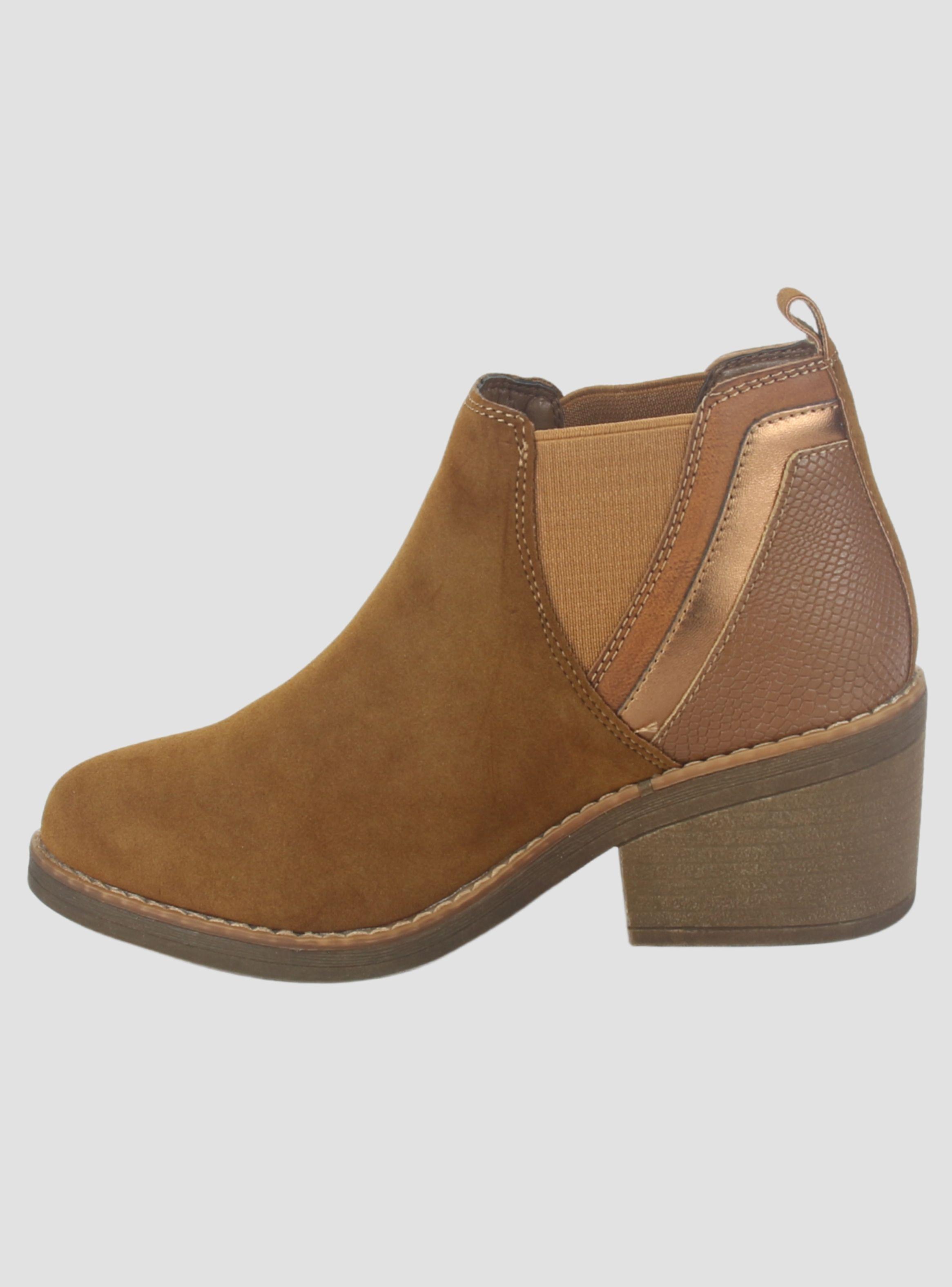 Botin Chalada Mujer Camp-30 Tostado Casual-1