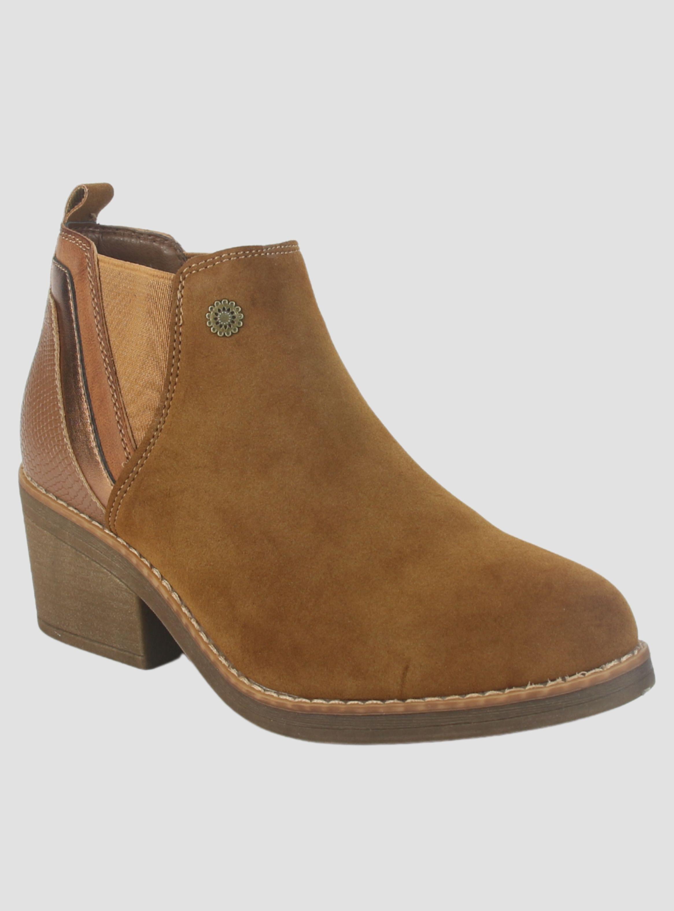 Botin Chalada Mujer Camp-30 Tostado Casual-2