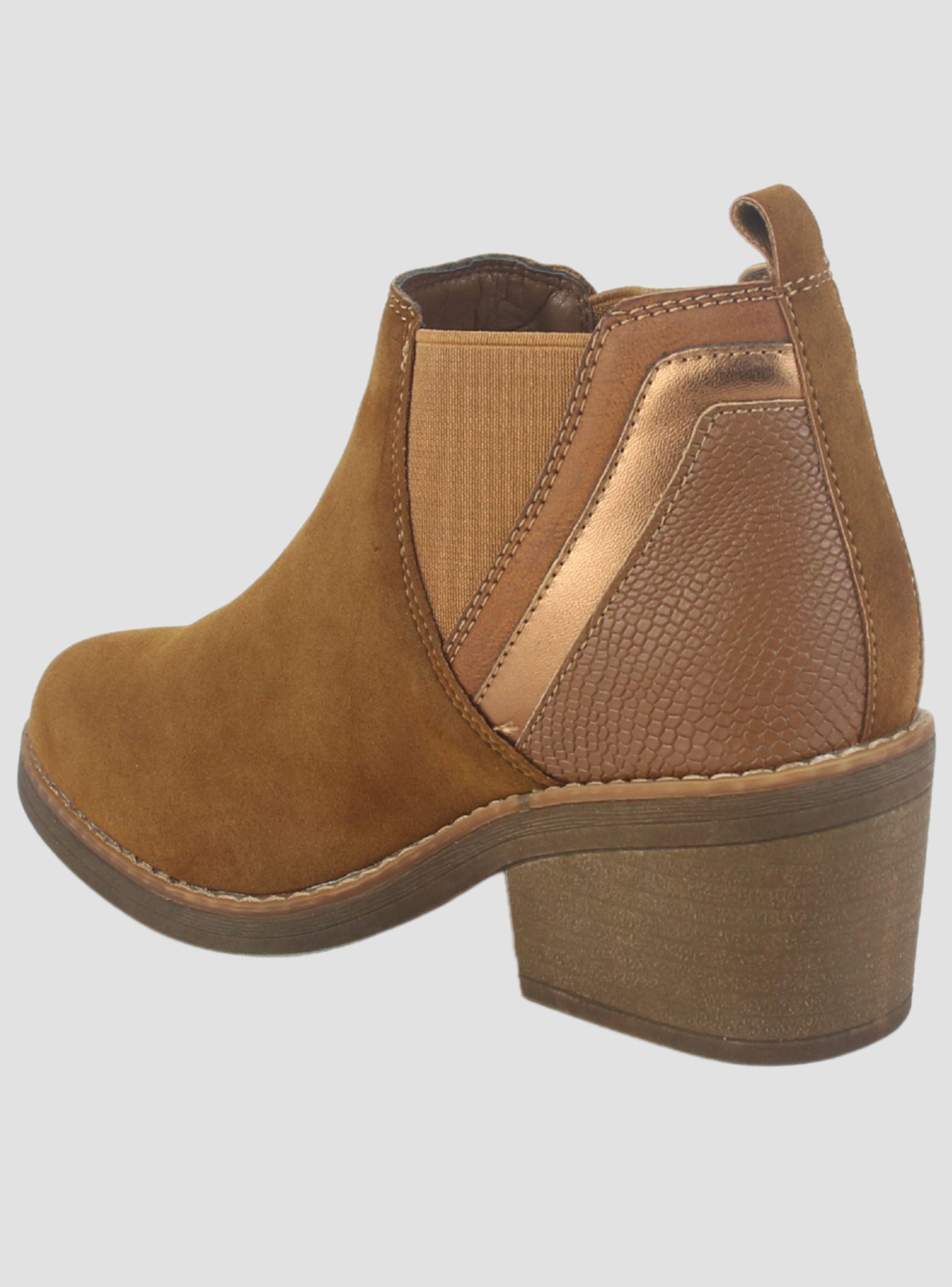 Botin Chalada Mujer Camp-30 Tostado Casual-3