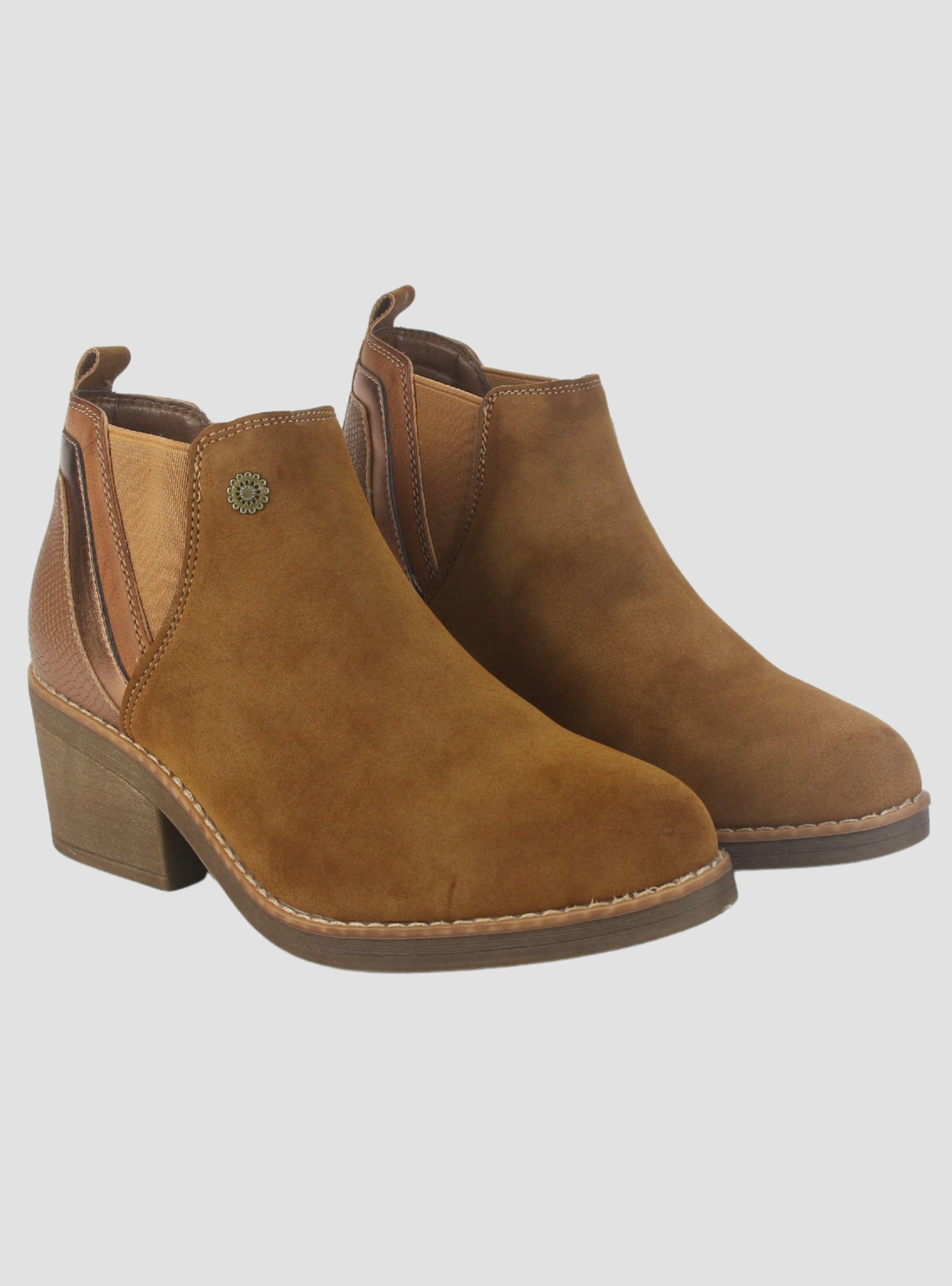 Botin Chalada Mujer Camp-30 Tostado Casual-4