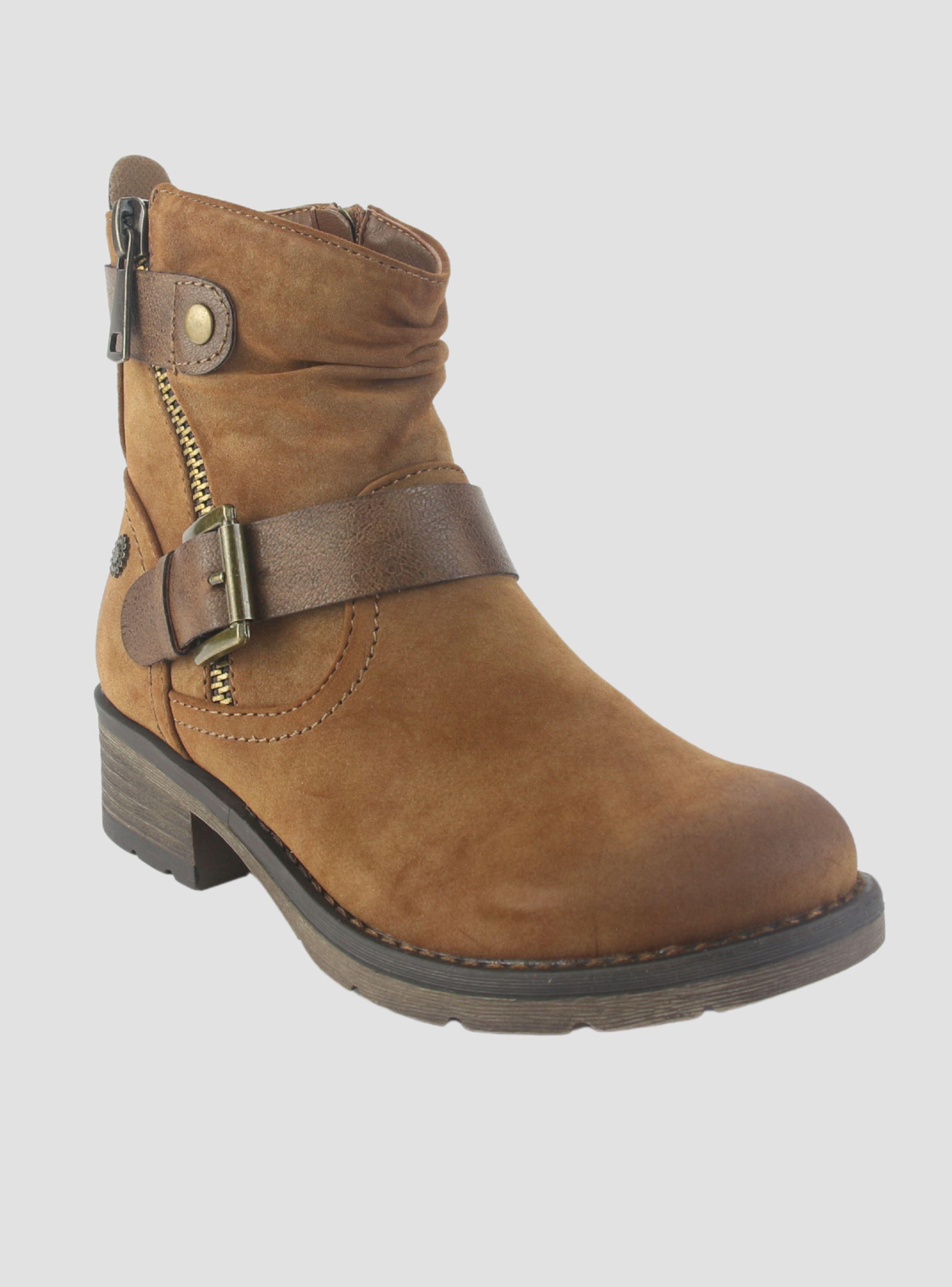 Botin Chalada Mujer Torri-11 Camel Casual-2