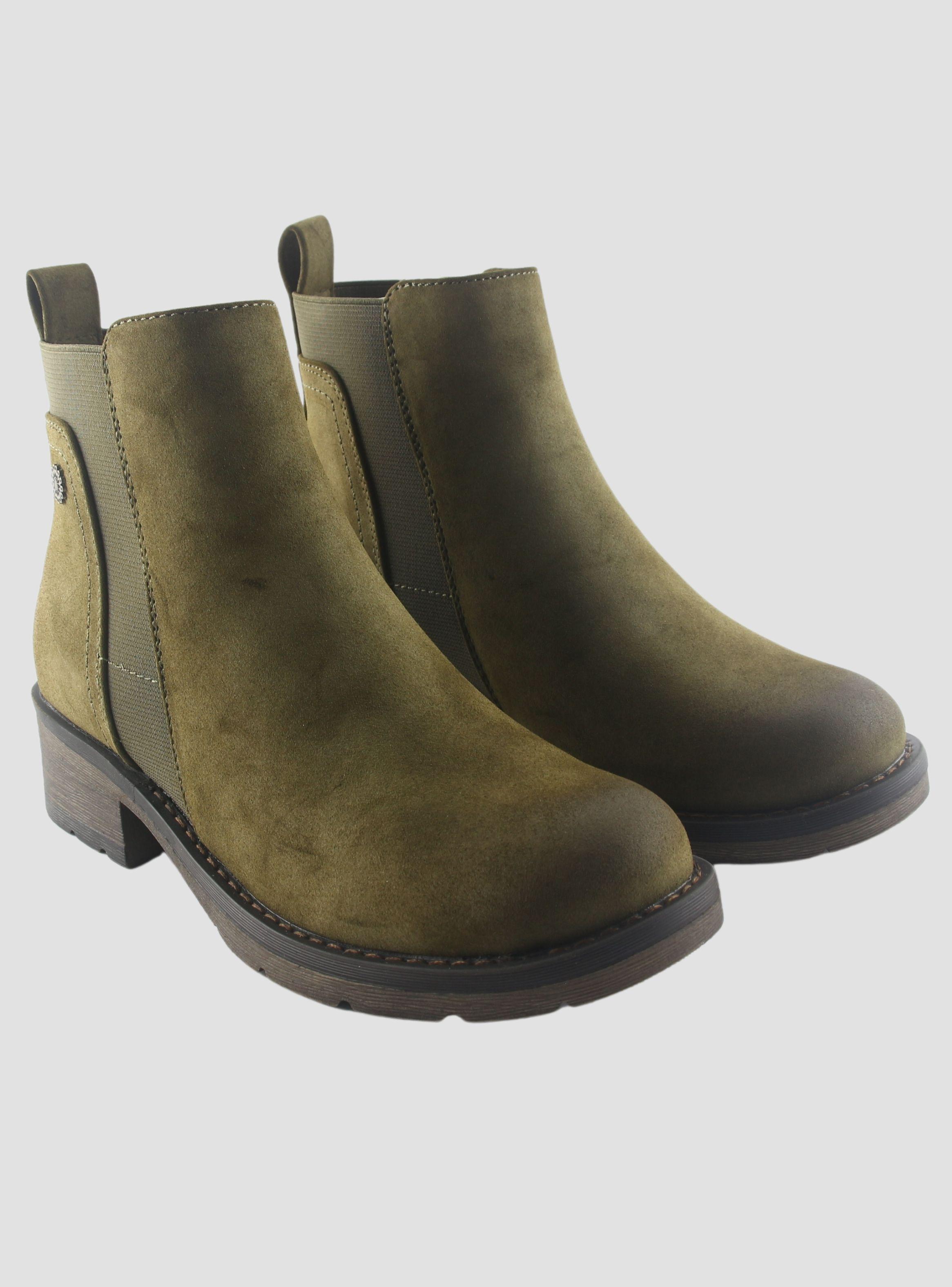 Botin Chalada Mujer Torri-28 Oliva Casual-4