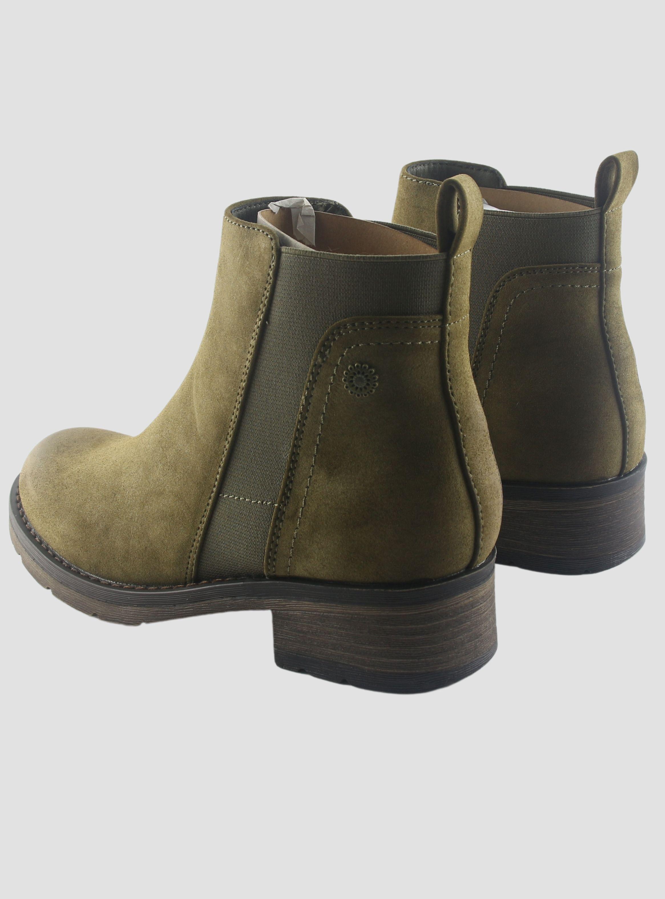 Botin Chalada Mujer Torri-28 Oliva Casual-5