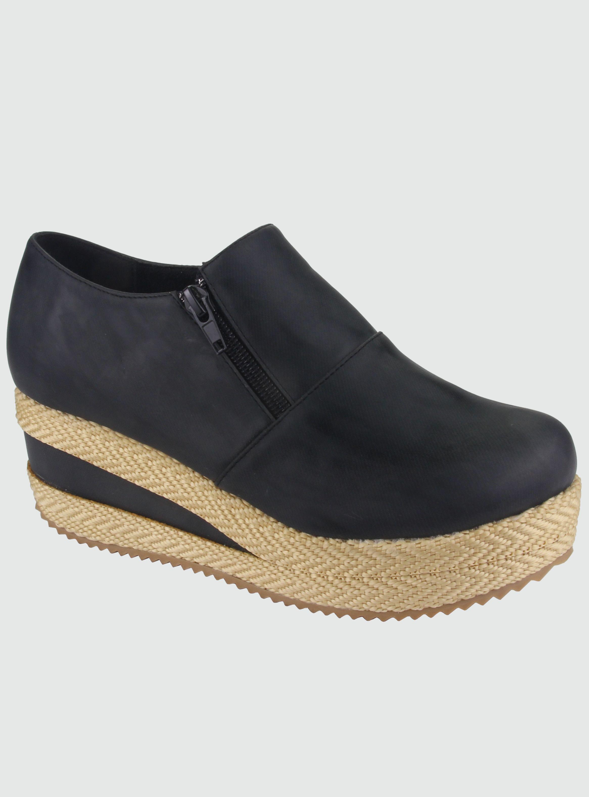 Zapato Chalada Mujer Parral-2 Negro Casual-0