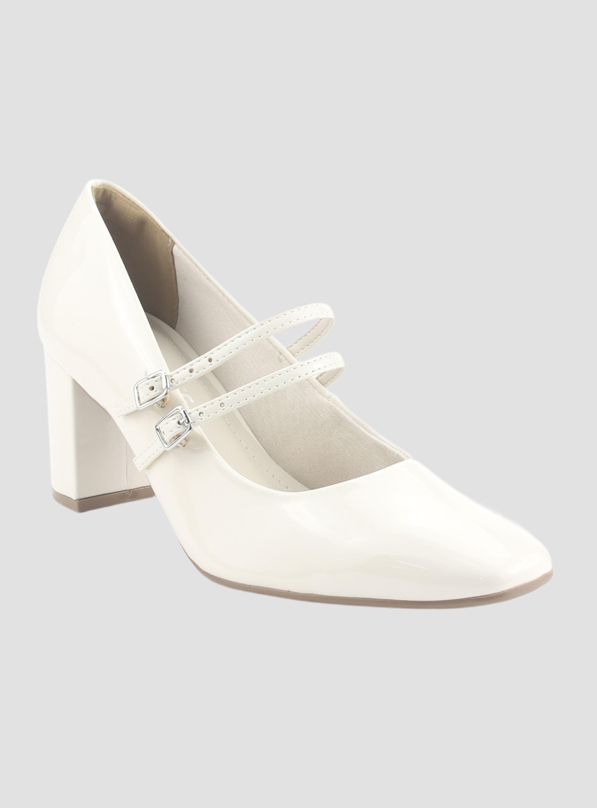 Zapato Via Marte Mujer 153-001-01 Blanco Casual-2
