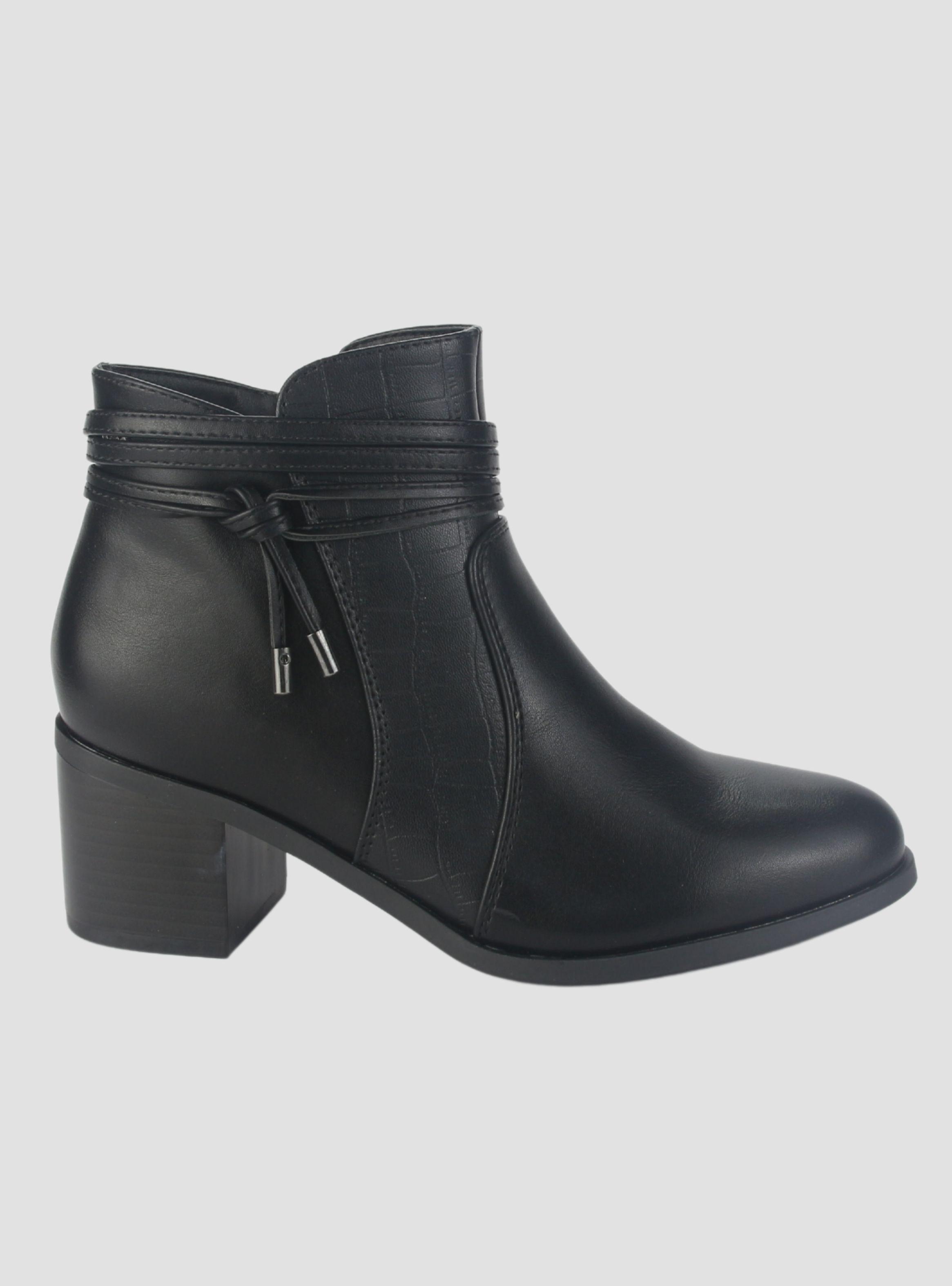 Botin Chalada Mujer Diva-4 Negro Casual-0