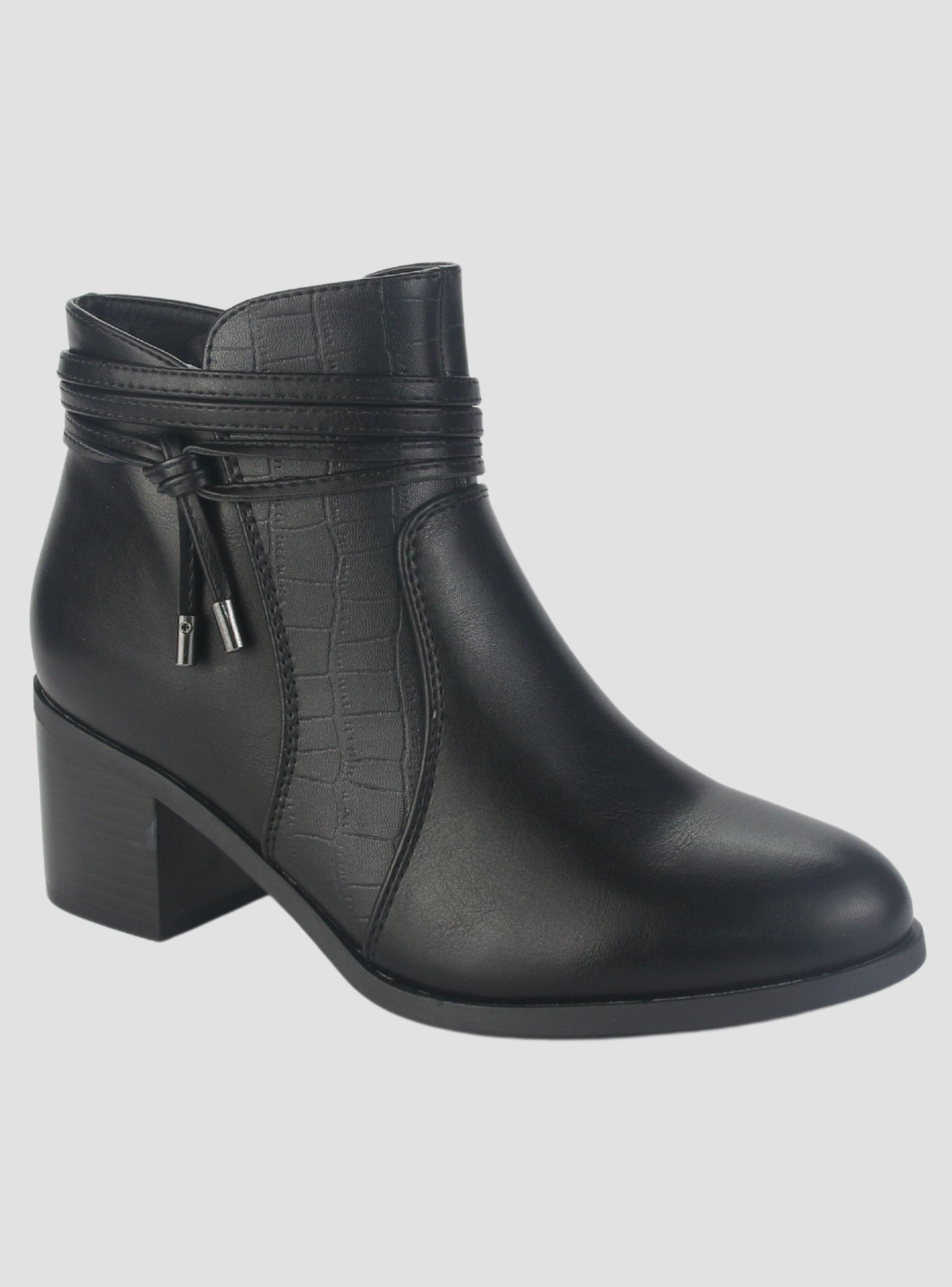 Botin Chalada Mujer Diva-4 Negro Casual-2