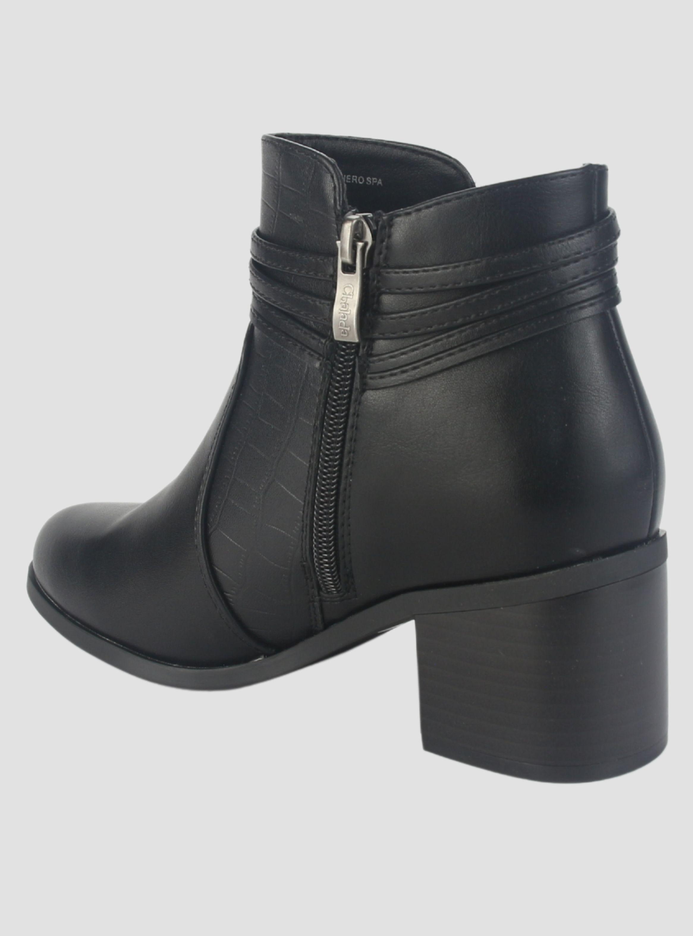 Botin Chalada Mujer Diva-4 Negro Casual-3