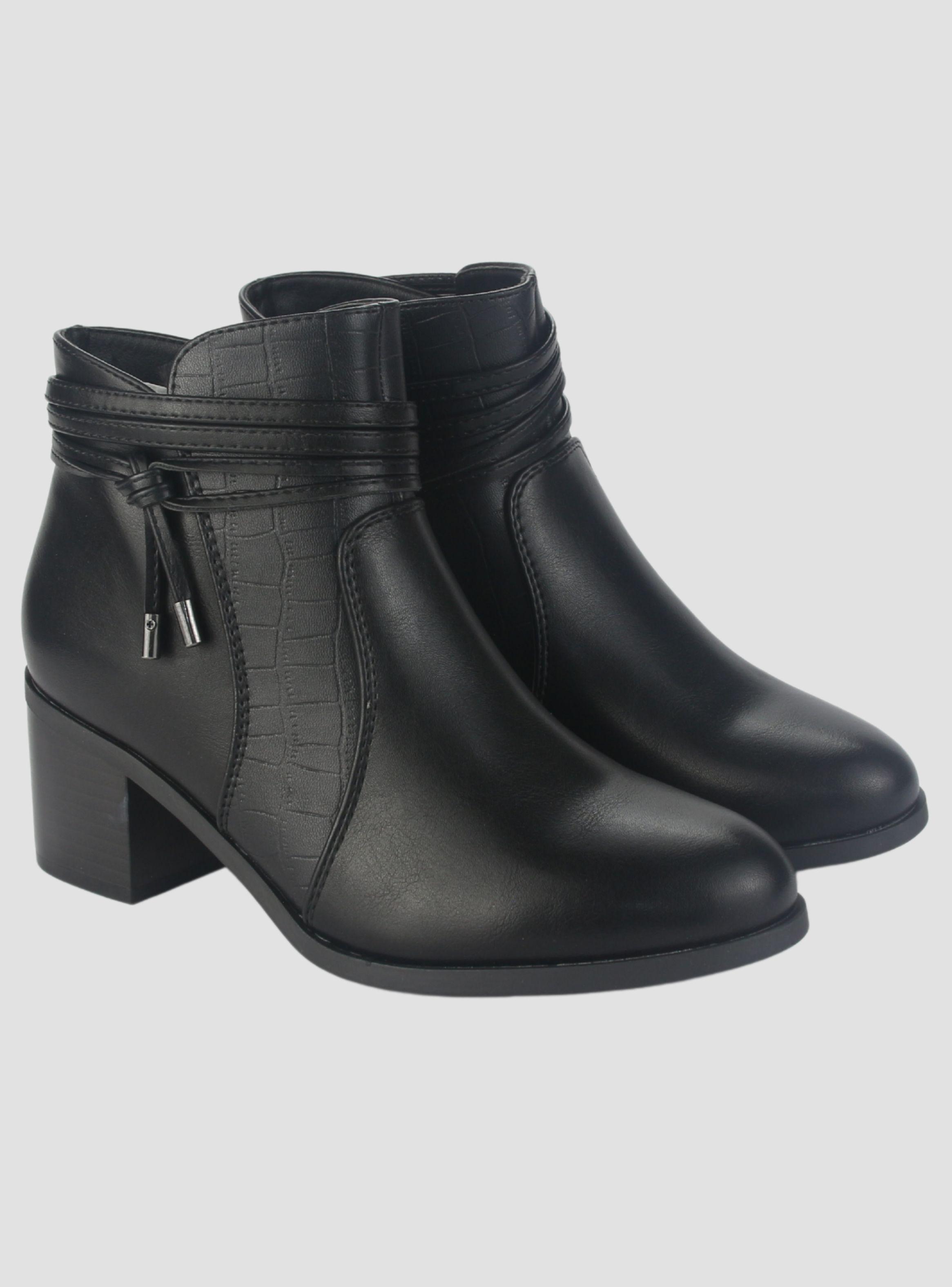 Botin Chalada Mujer Diva-4 Negro Casual-4