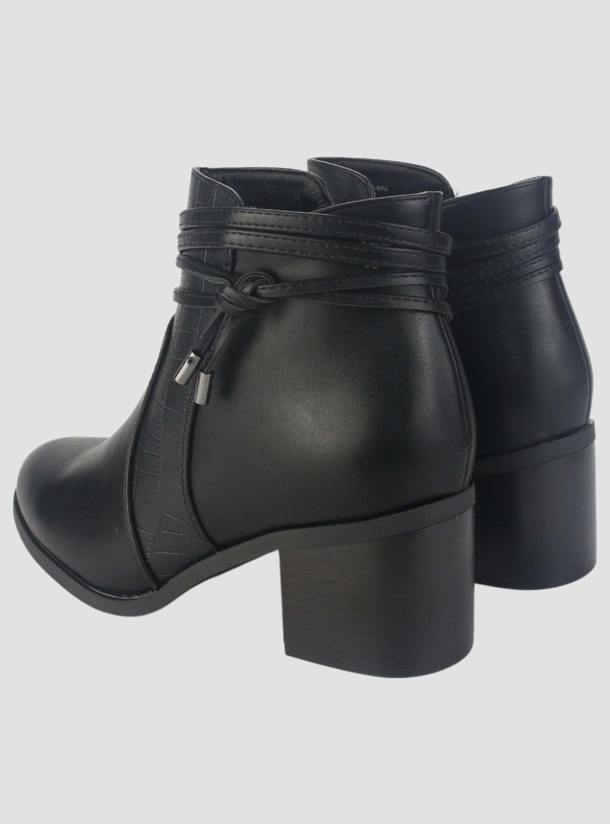 Botin Chalada Mujer Diva-4 Negro Casual-5