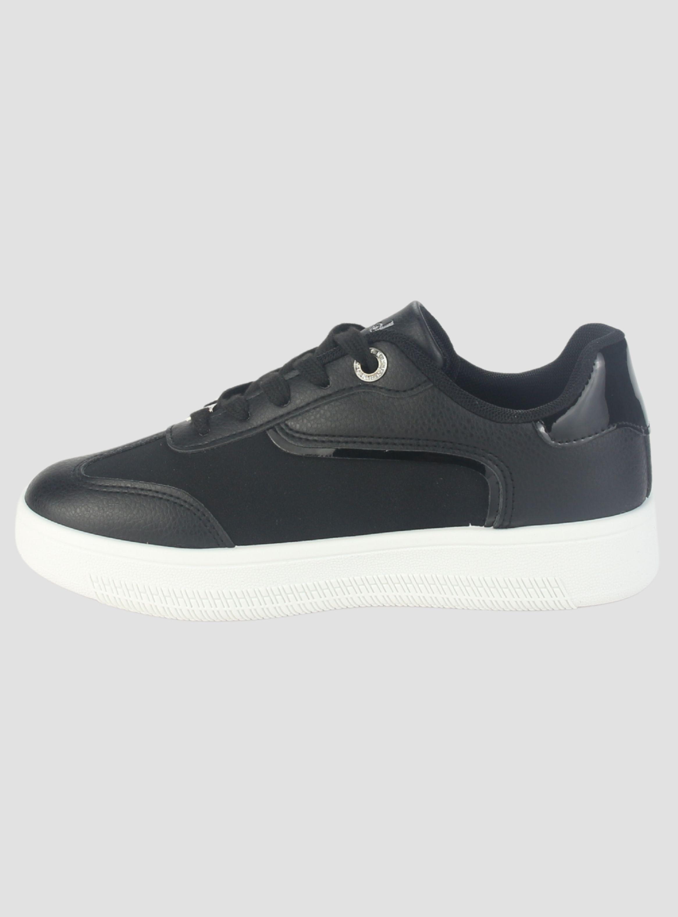 Zapatilla Chalada Mujer Kela-1 Negro Urbano-1