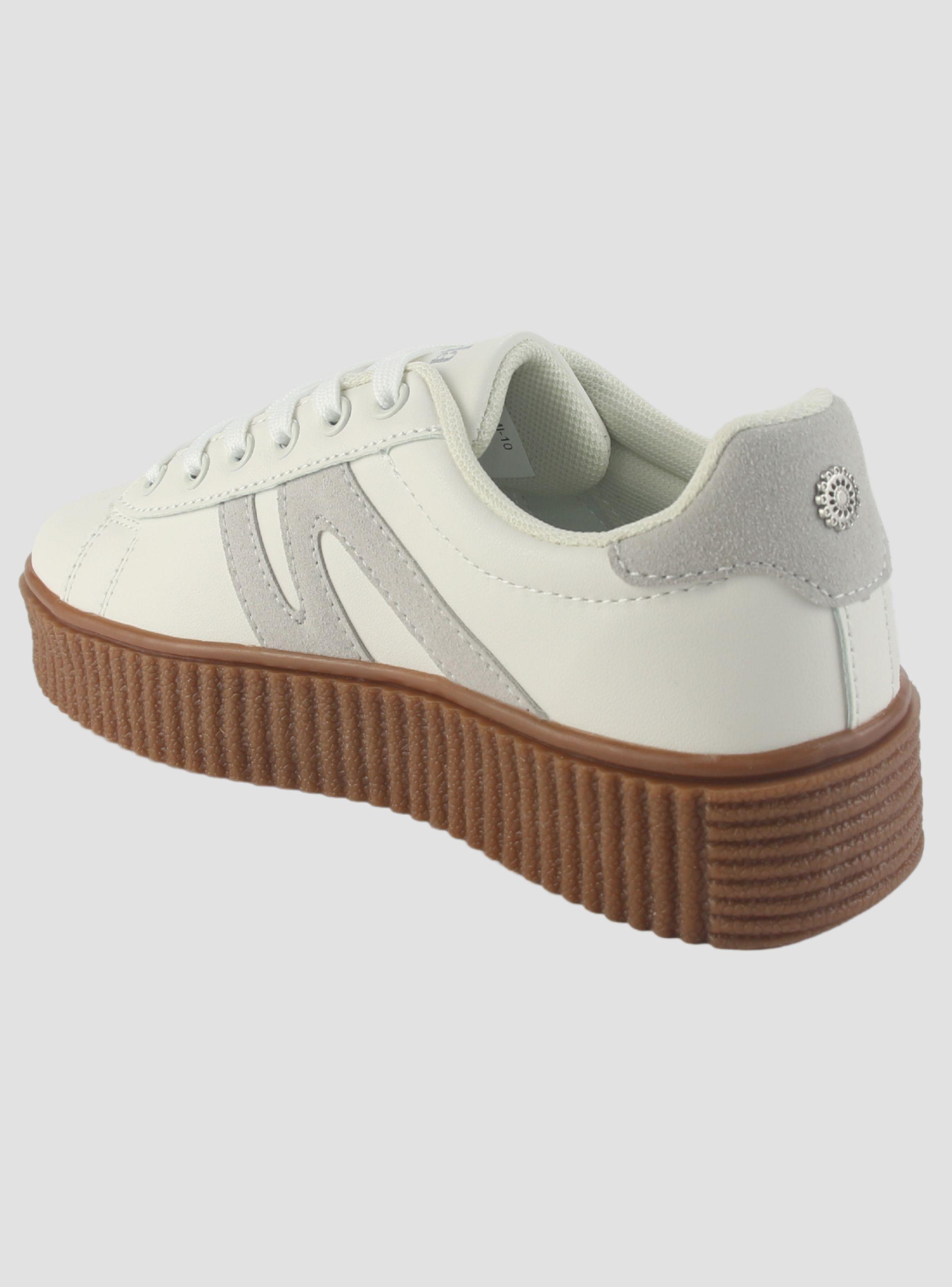 Zapatilla Chalada Mujer Flumi-10 Beige Urbano-3