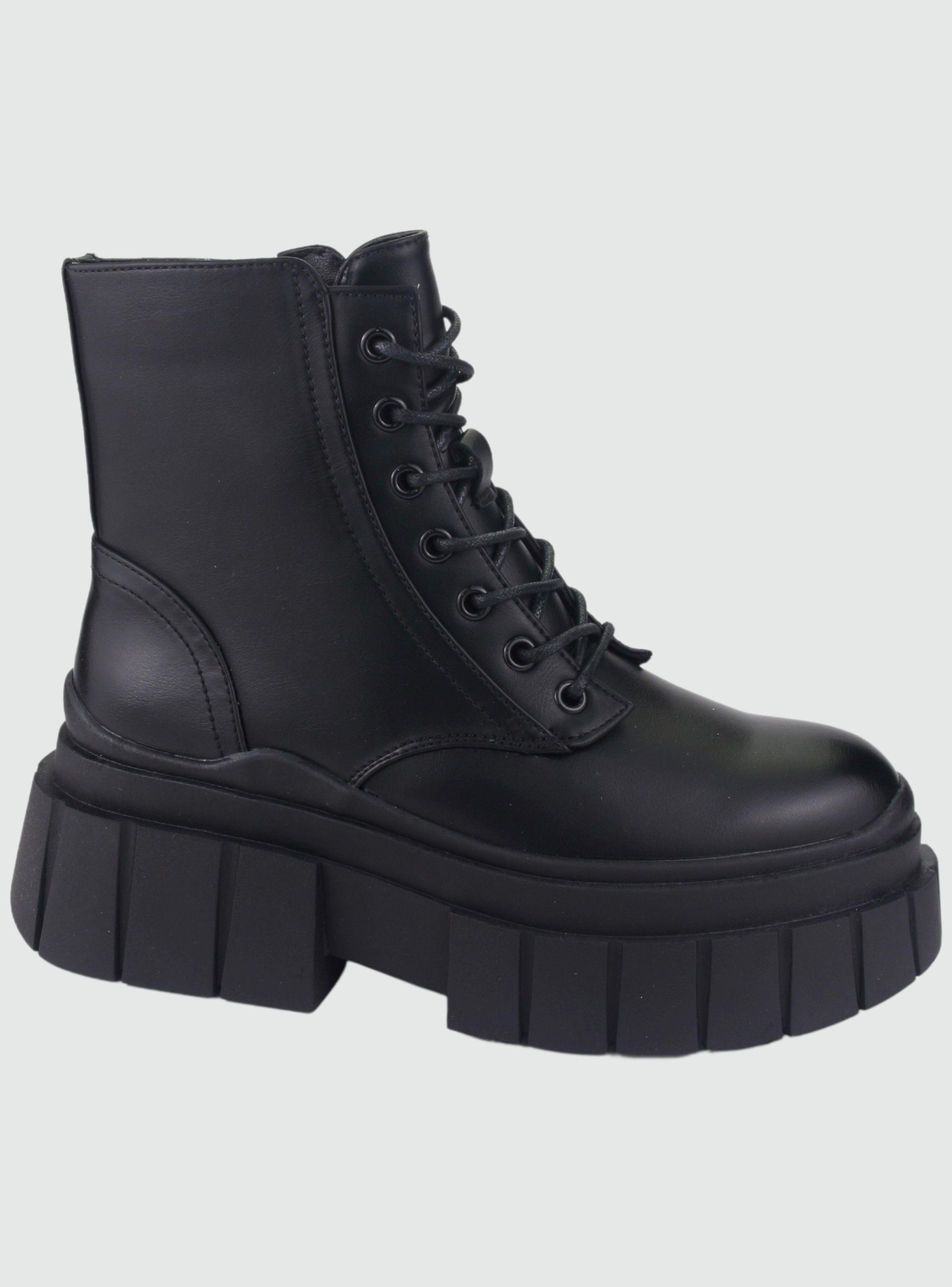 Botin Chalada Mujer Nuria-1 Negro Casual-0