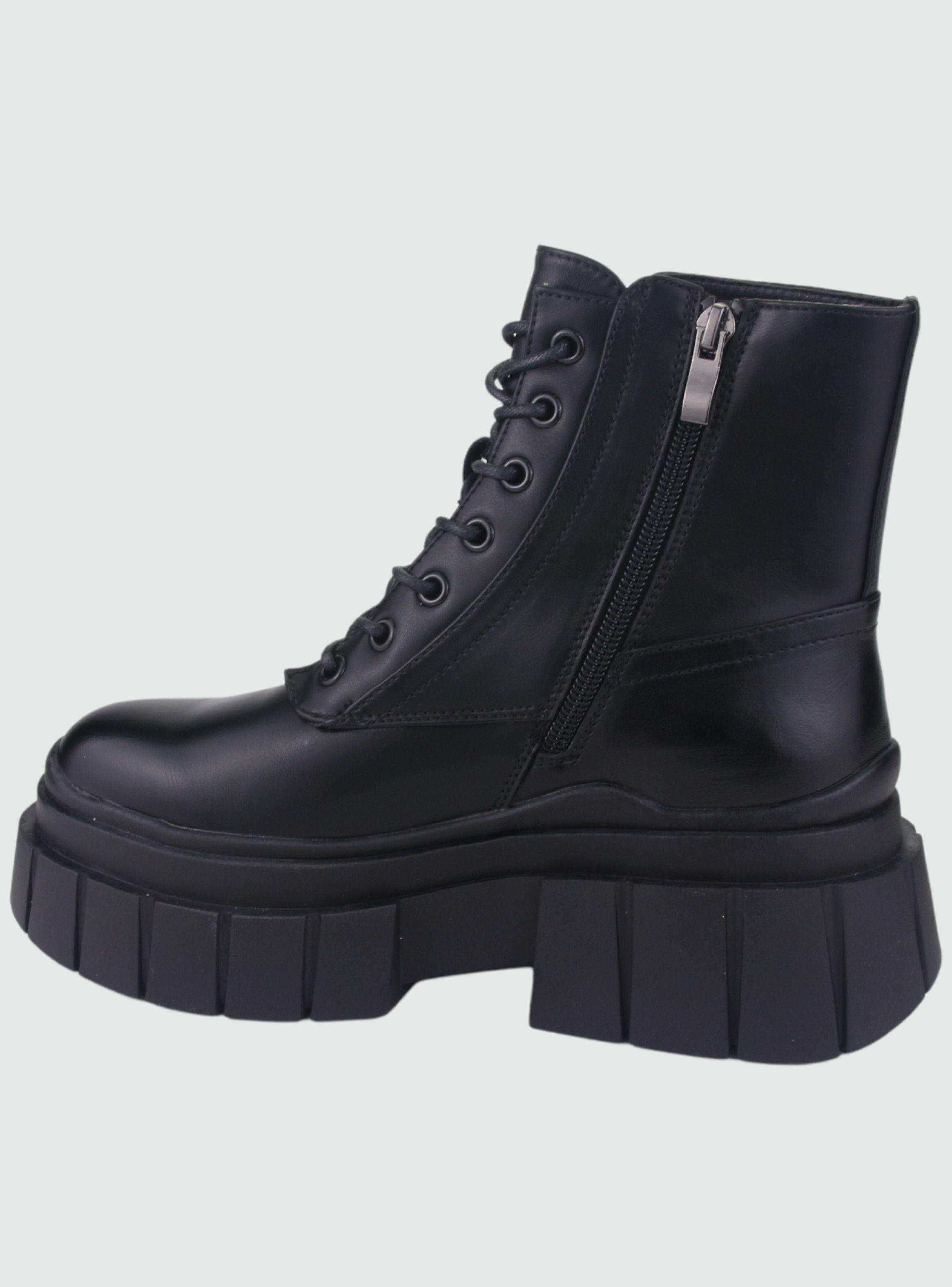 Botin Chalada Mujer Nuria-1 Negro Casual-1