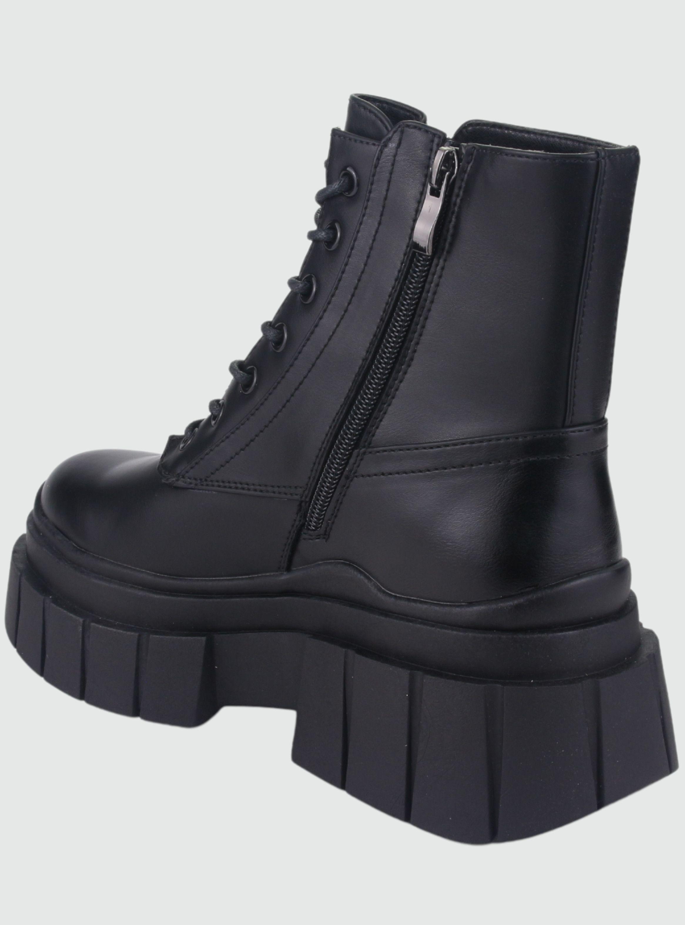 Botin Chalada Mujer Nuria-1 Negro Casual-3
