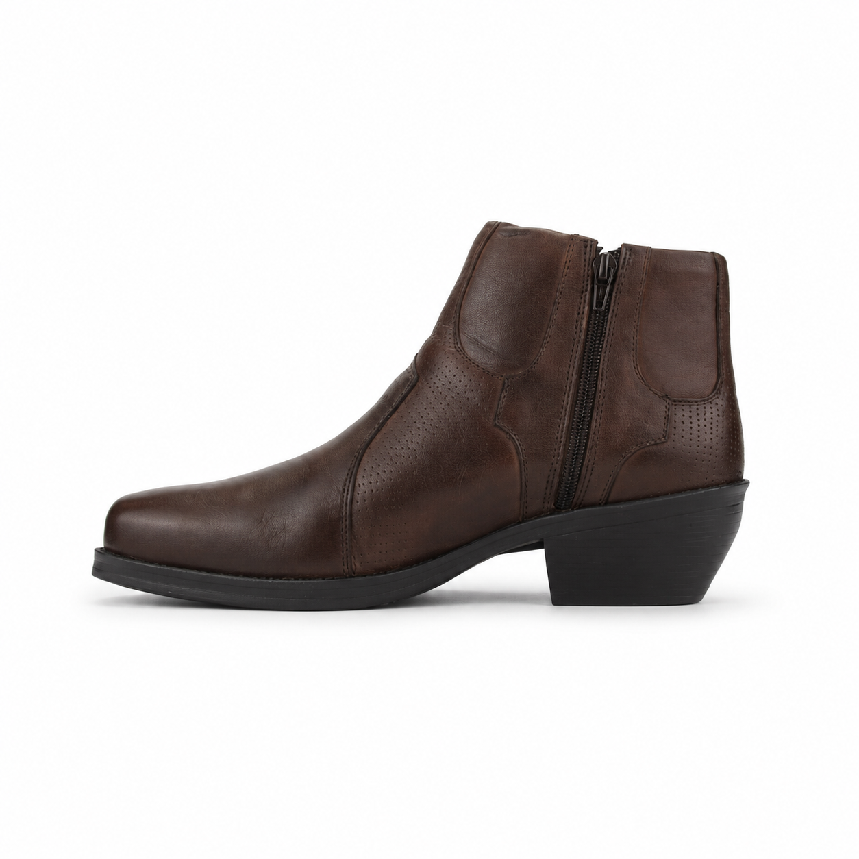 Botin Ferracini Hombre 9015 New Country Café Oscuro Casual-1