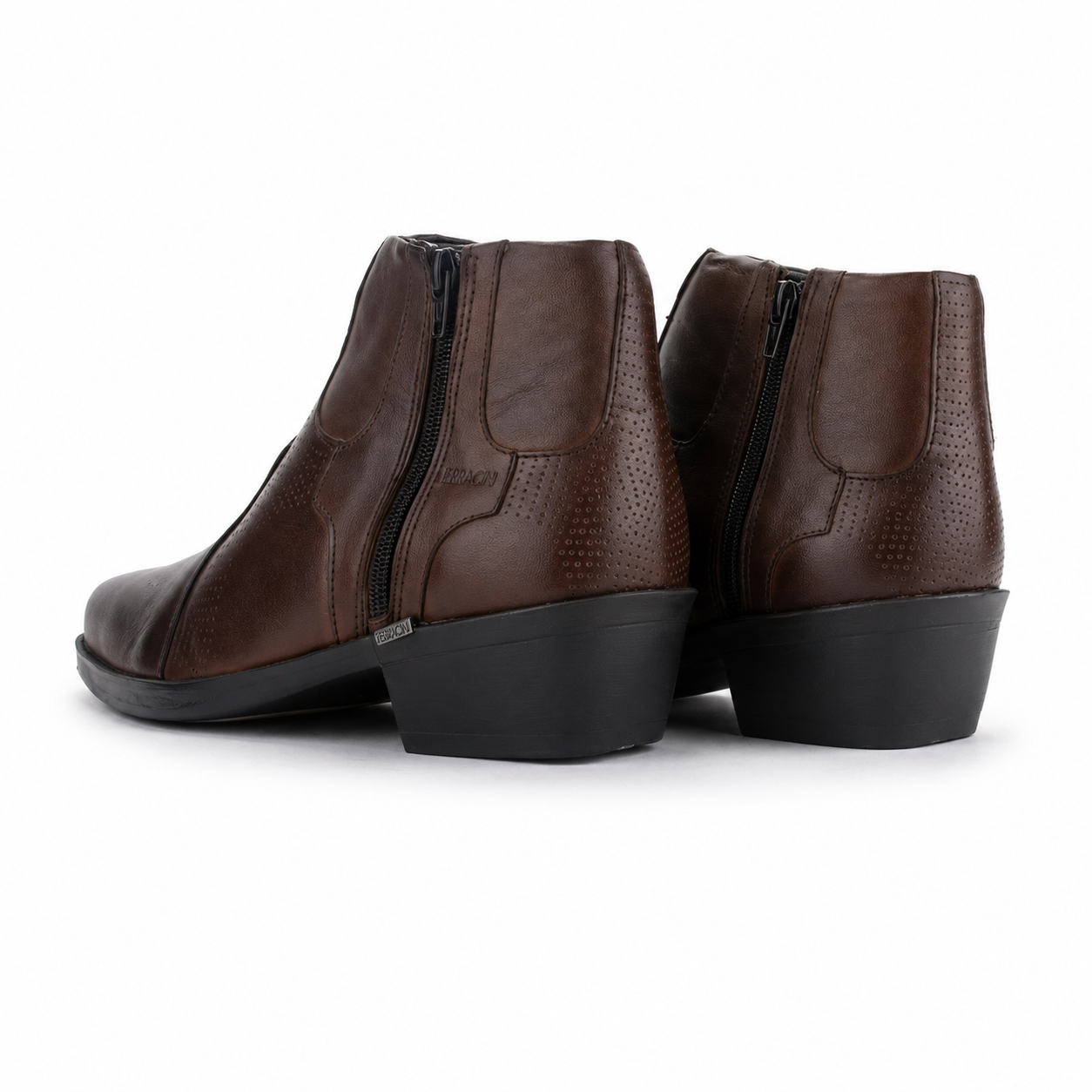 Botin Ferracini Hombre 9015 New Country Café Oscuro Casual-6