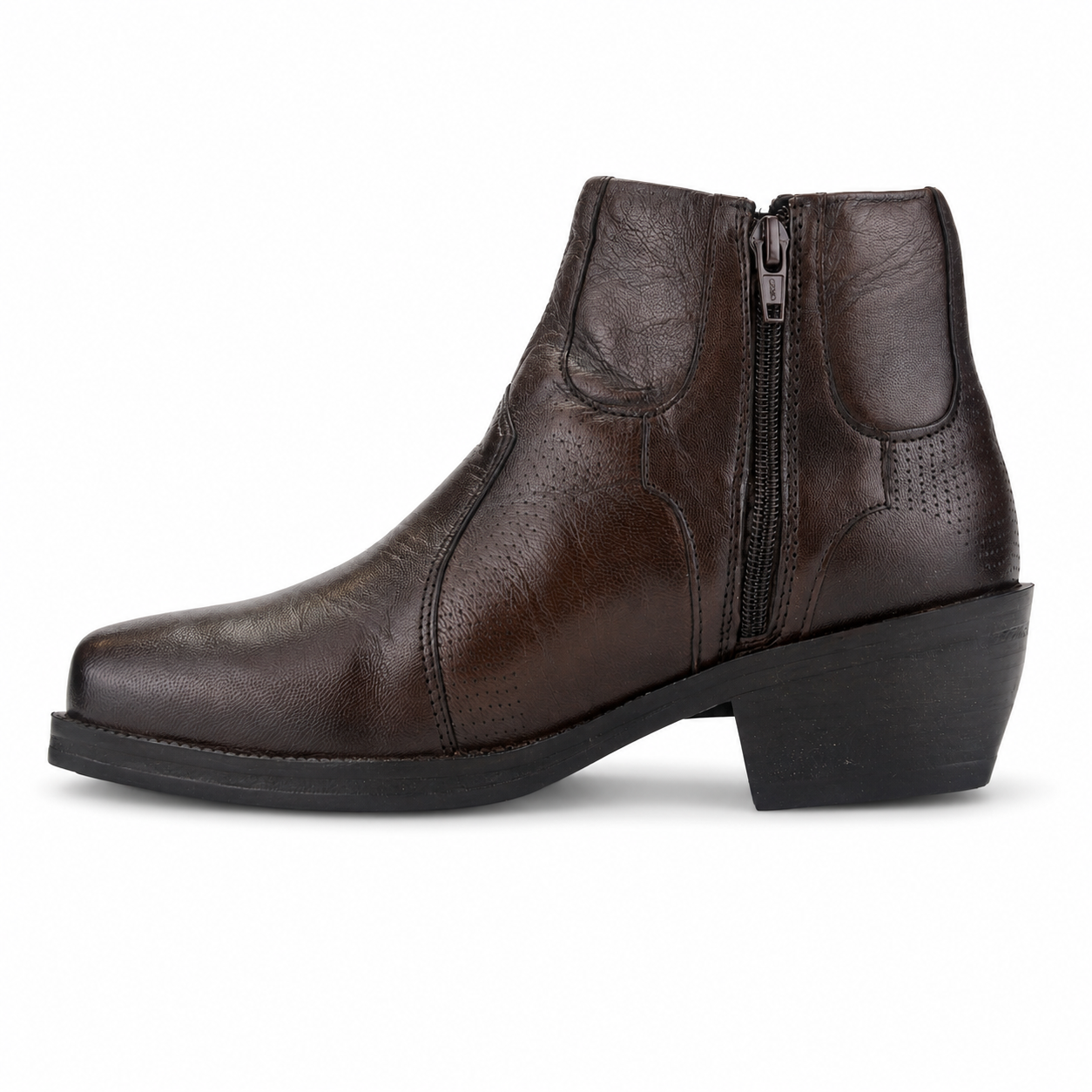 Botin Ferracini Hombre 9015 New Country Café Oscuro Casual-1