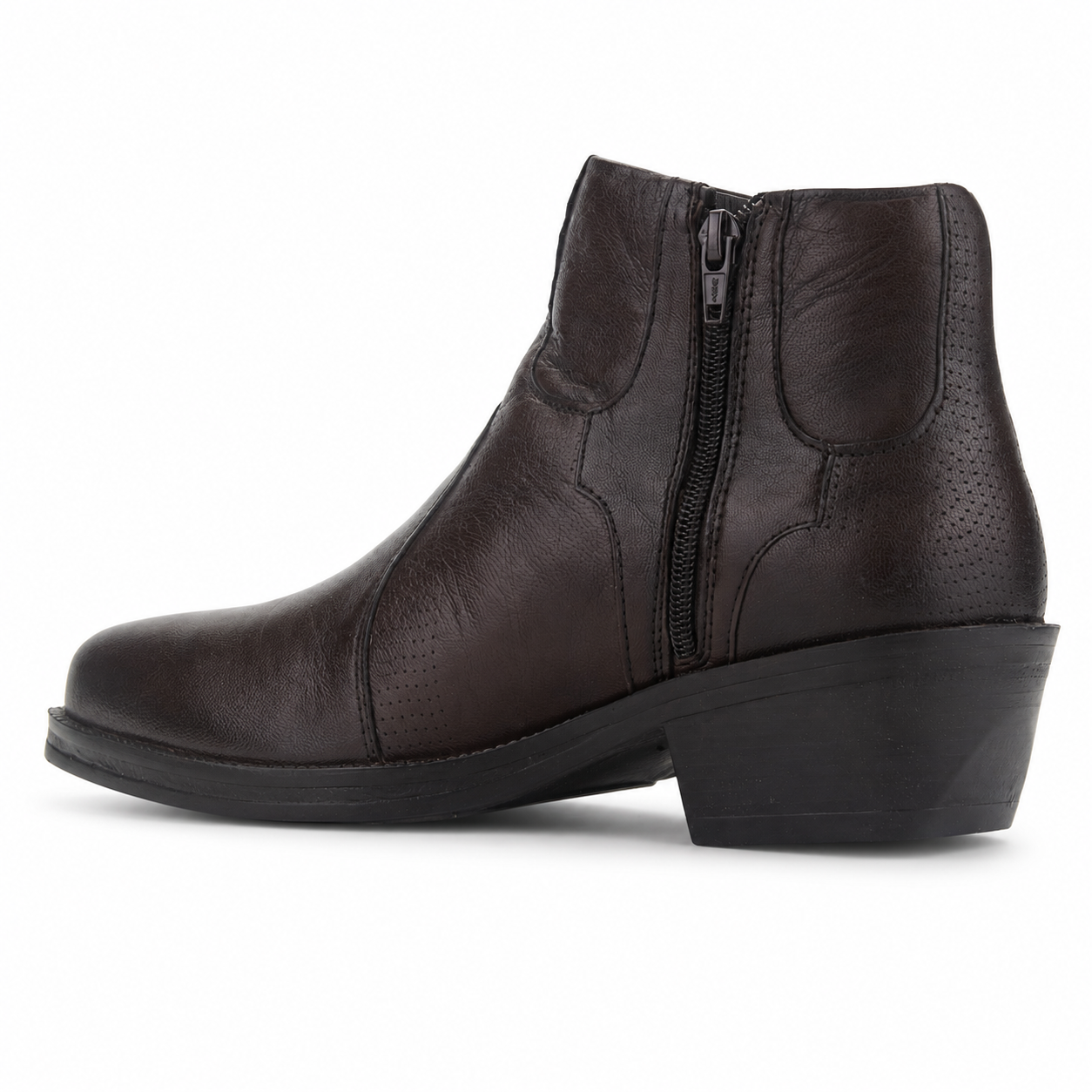 Botin Ferracini Hombre 9015 New Country Café Oscuro Casual-3