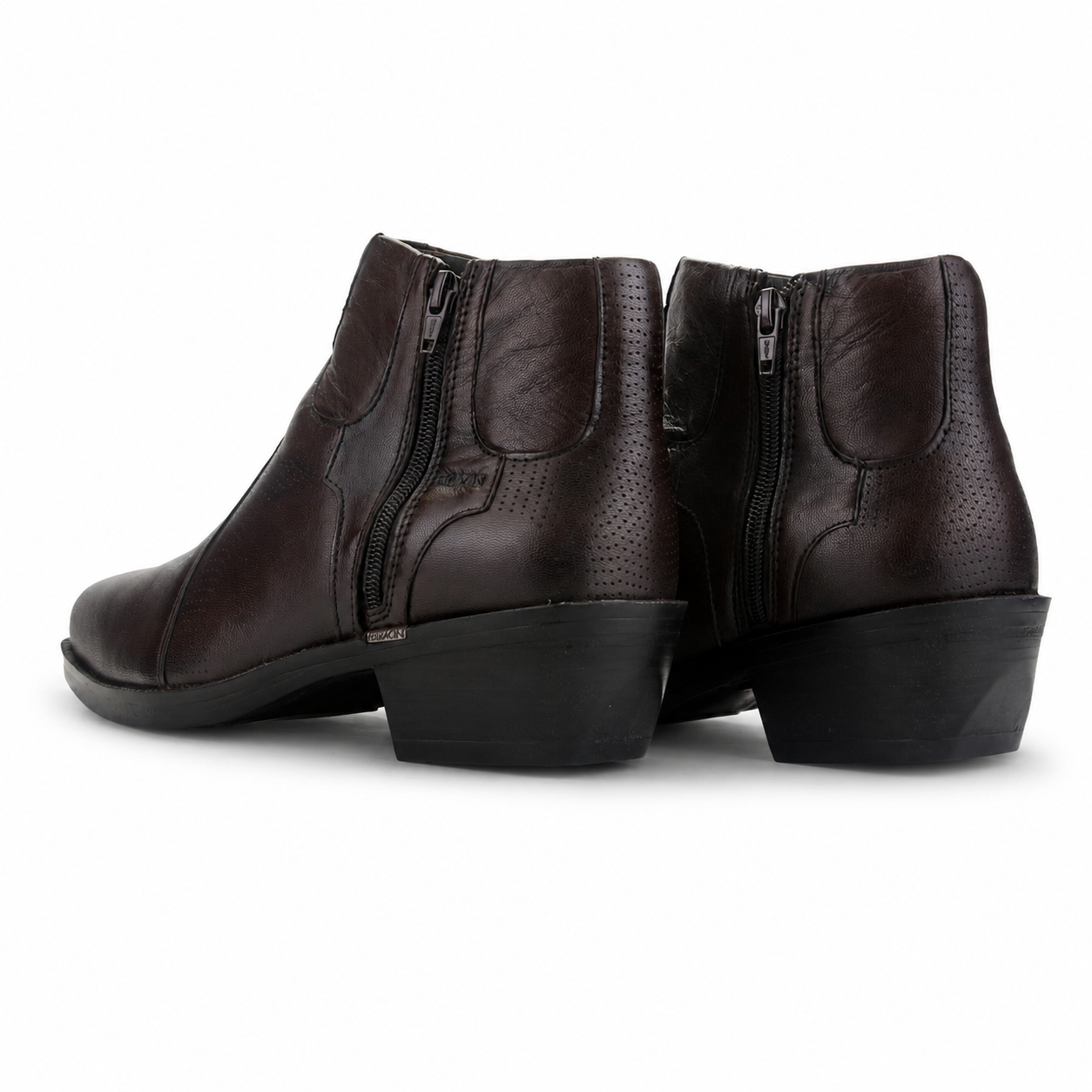 Botin Ferracini Hombre 9015 New Country Café Oscuro Casual-5
