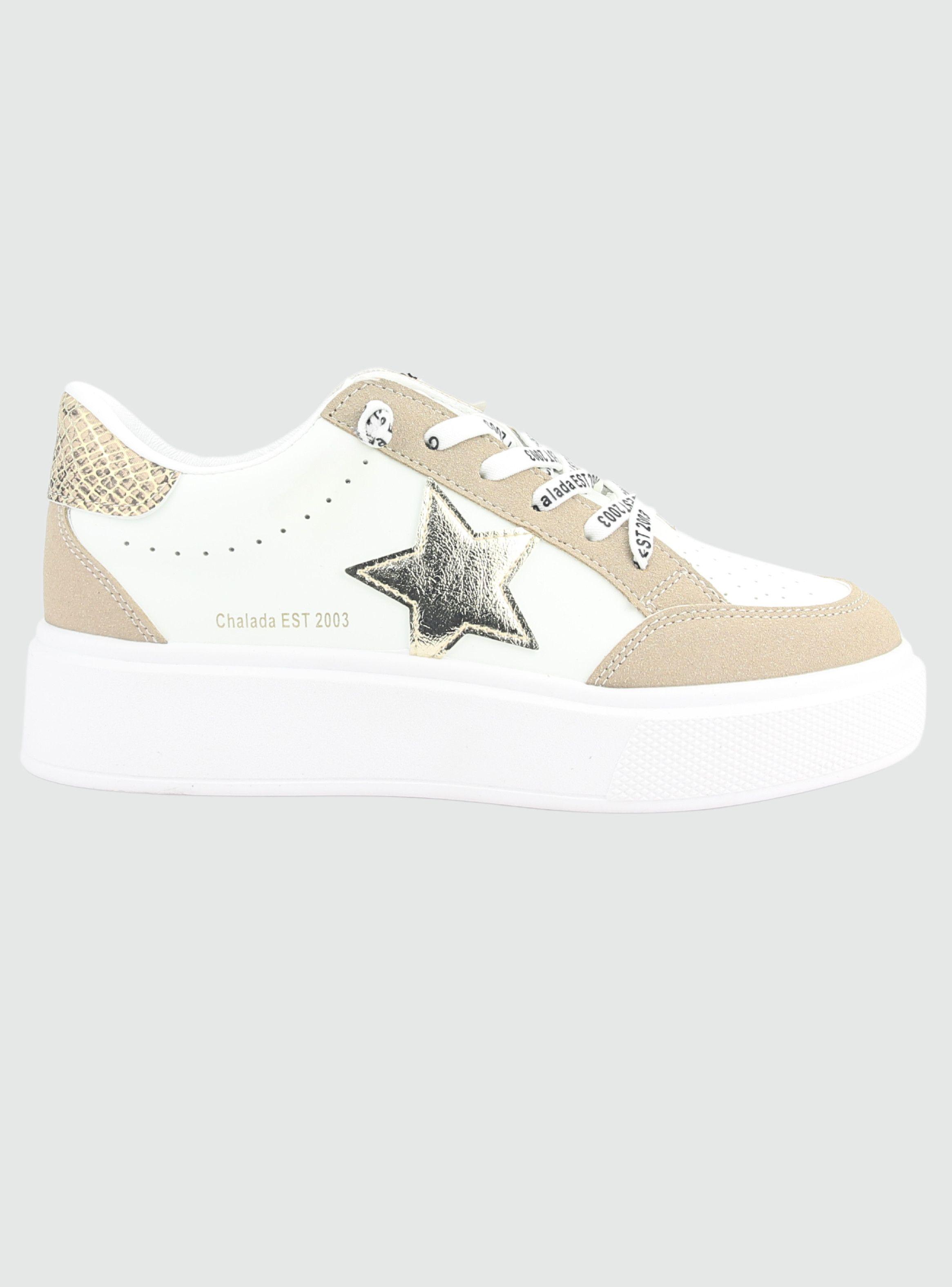Zapatilla Chalada Mujer Candy-36 Blanco Urbano-0