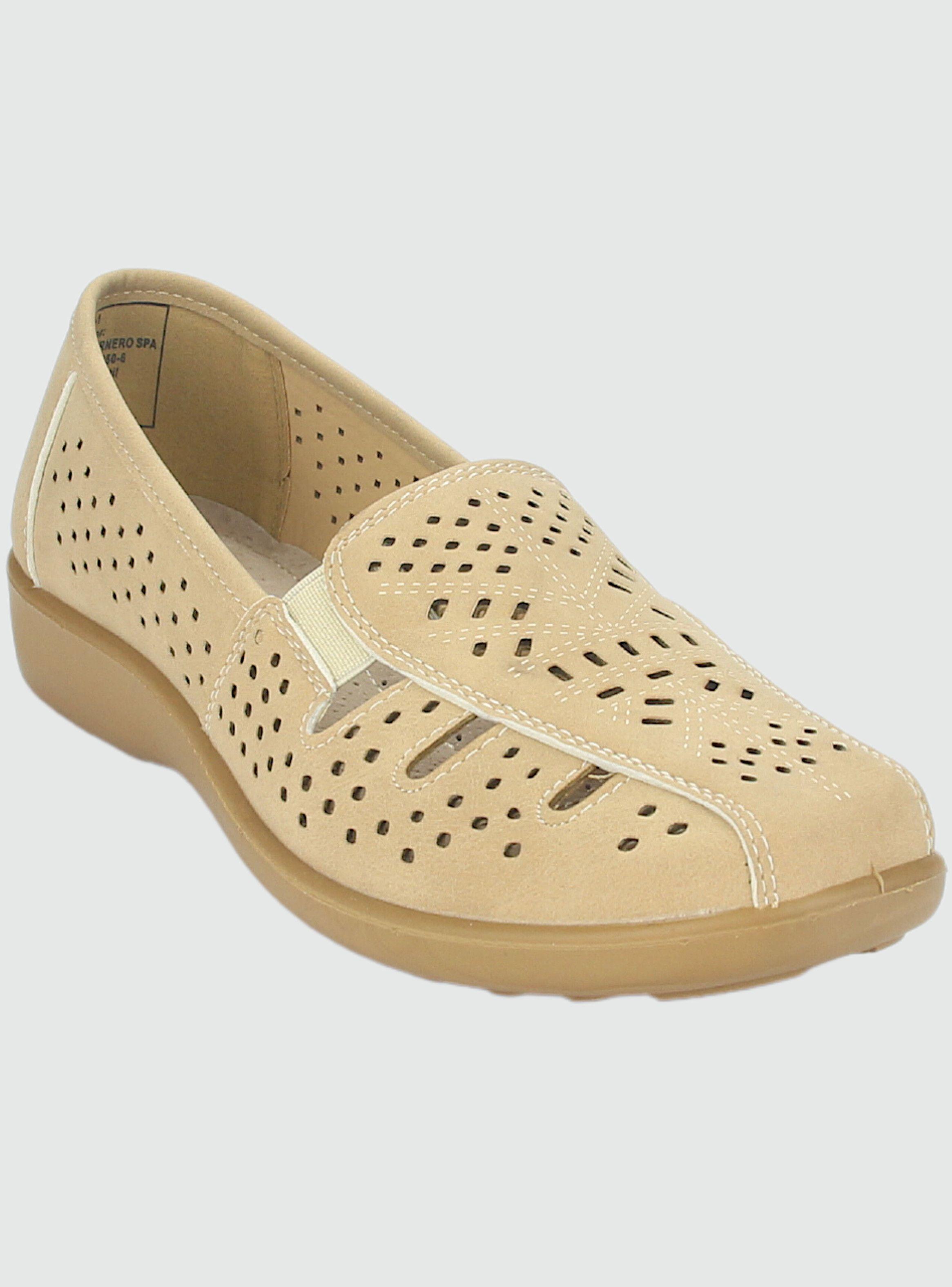 Zapato Chalada Mujer Deco-1 Beige Comfort-2