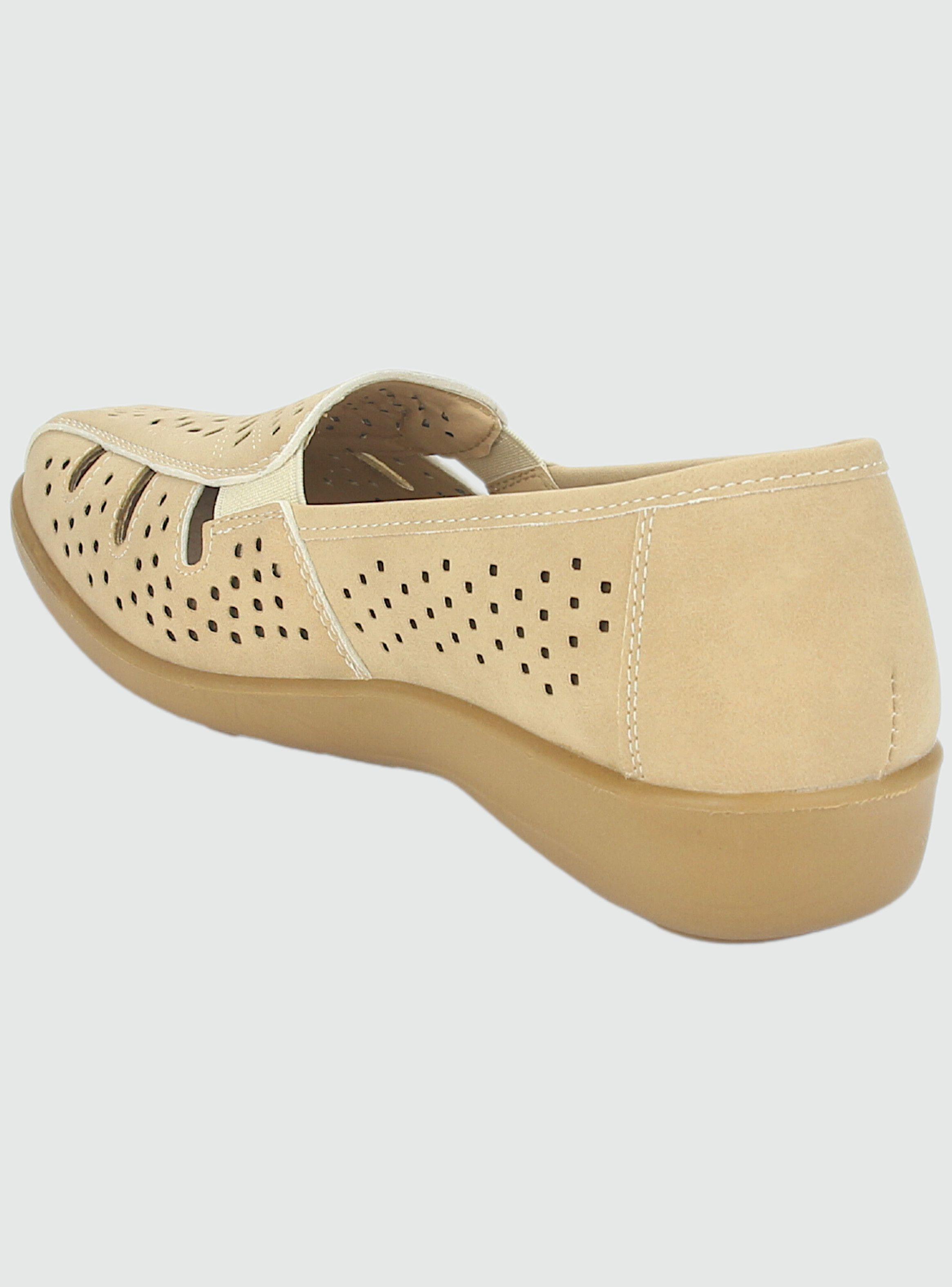 Zapato Chalada Mujer Deco-1 Beige Comfort-3