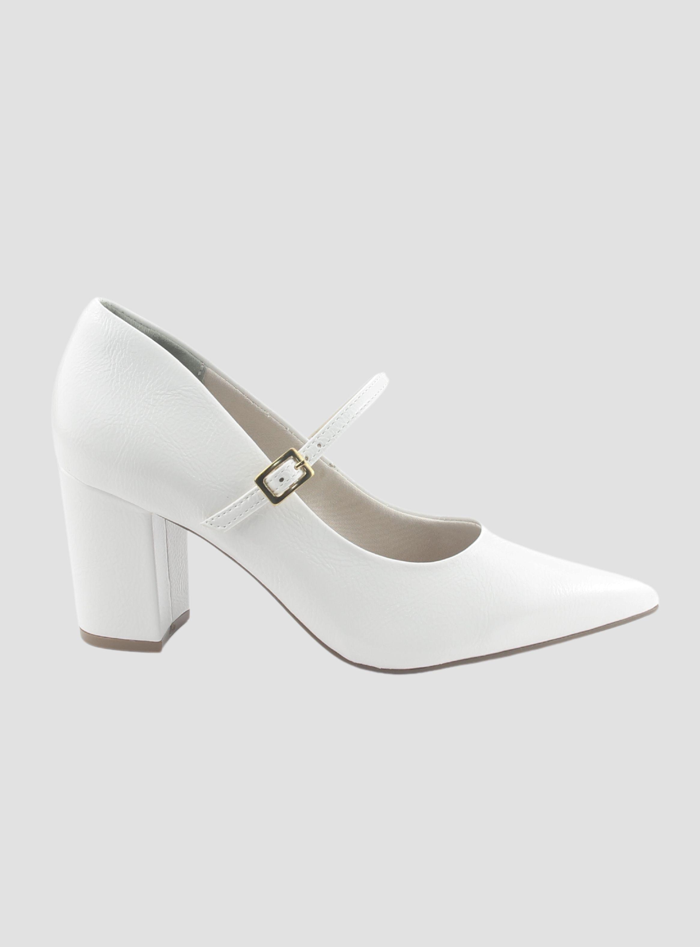 Zapato Via Marte Mujer 028-014-01 Blanco Casual-0