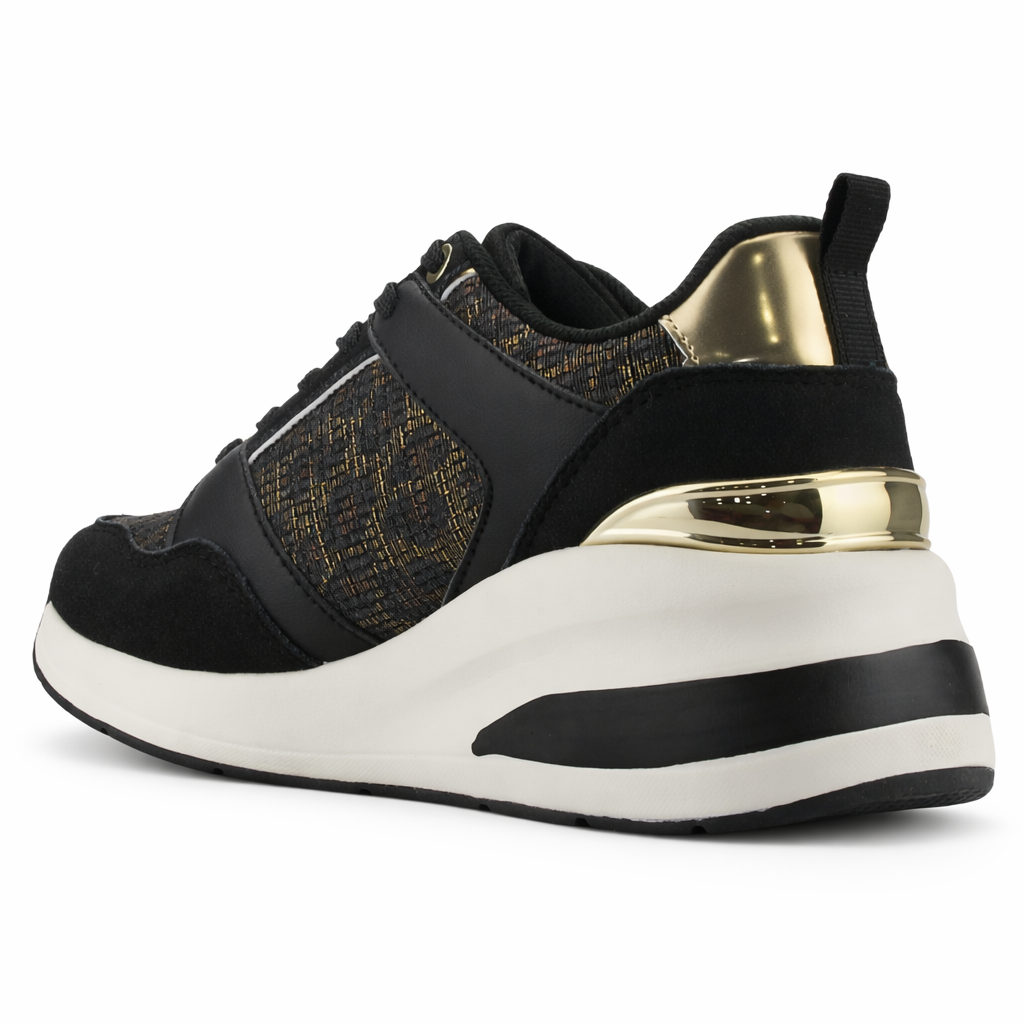 Zapatilla Negro Mujer Casual Chalada Joka V-3