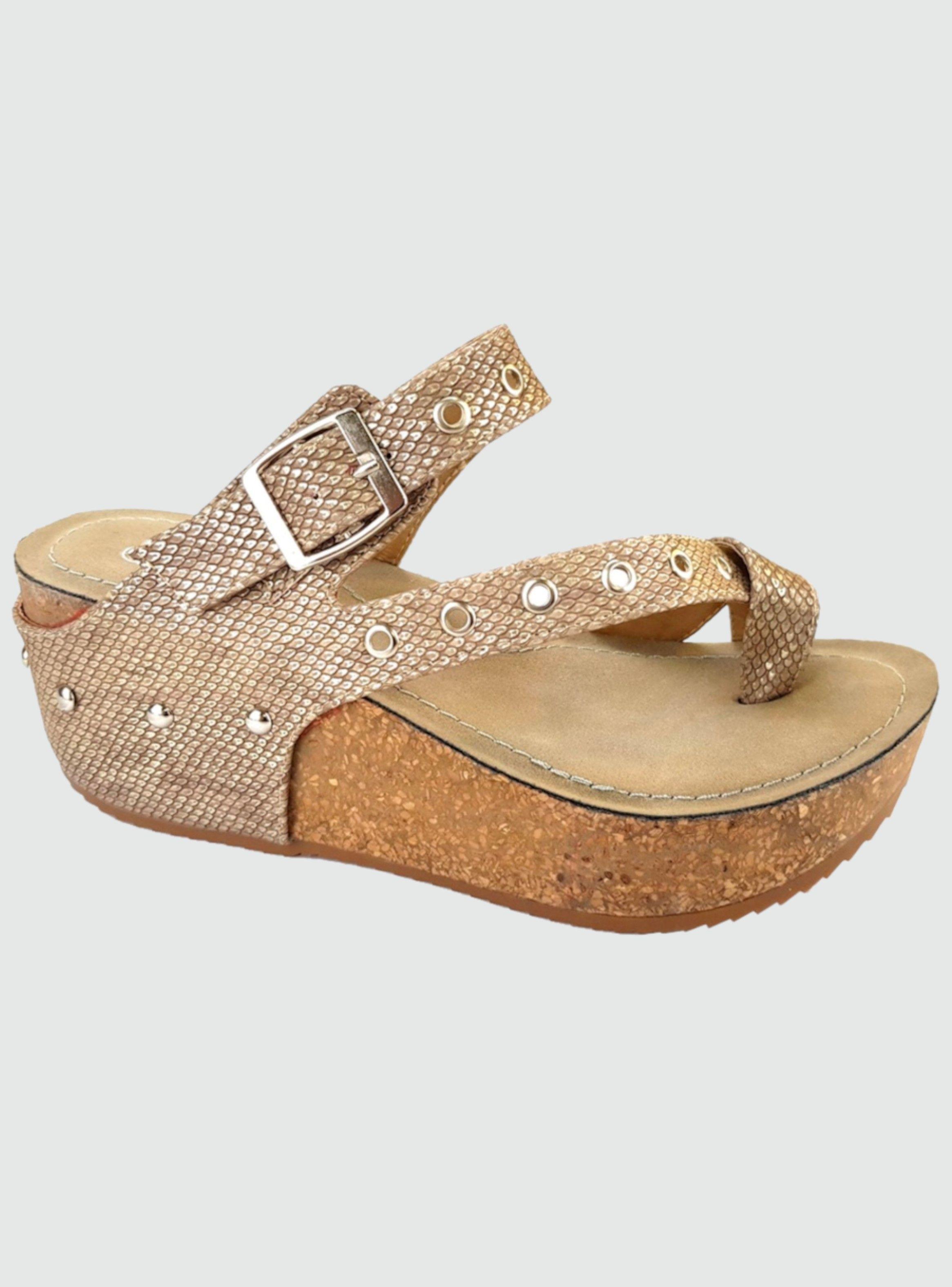 Sandalia Chalada Mujer Como-19 Beige Casual-0