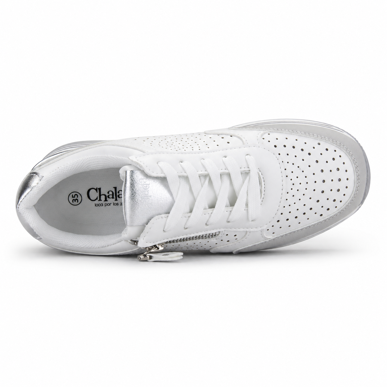 Zapatilla Blanco Mujer Urbano Chalada Jettixlow-4