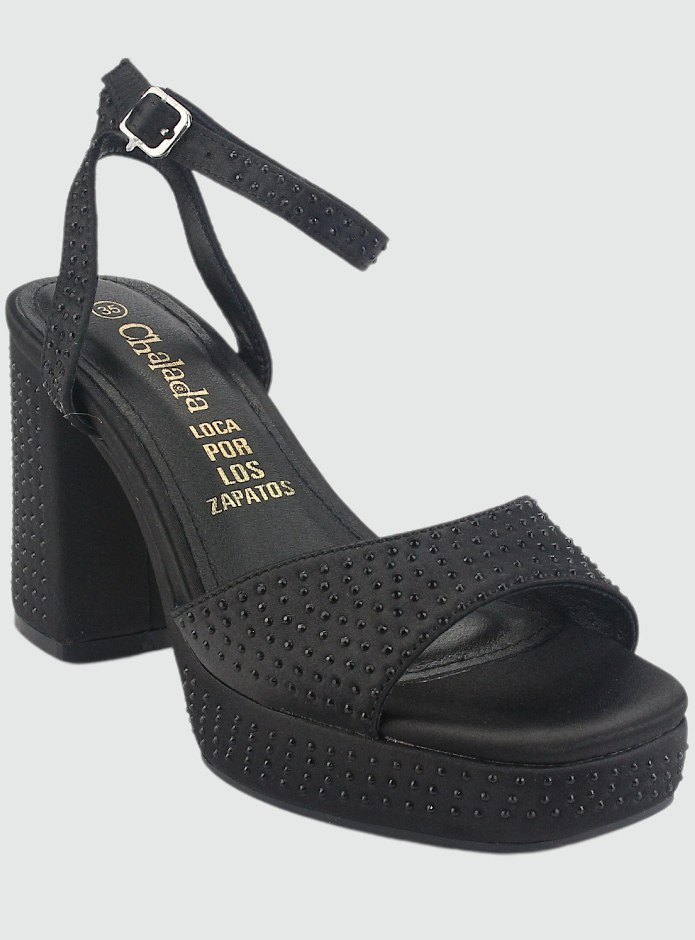 Sandalia Chalada Mujer Sussi-4 Negro Casual-2