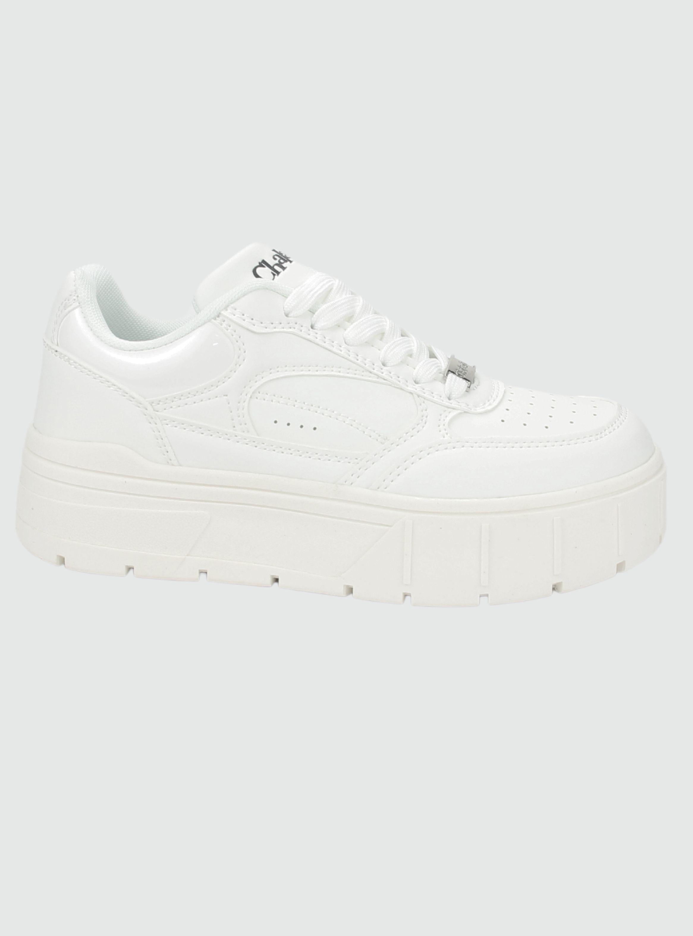 Zapatilla Chalada Mujer Troya-1 Blanco Urbano-0