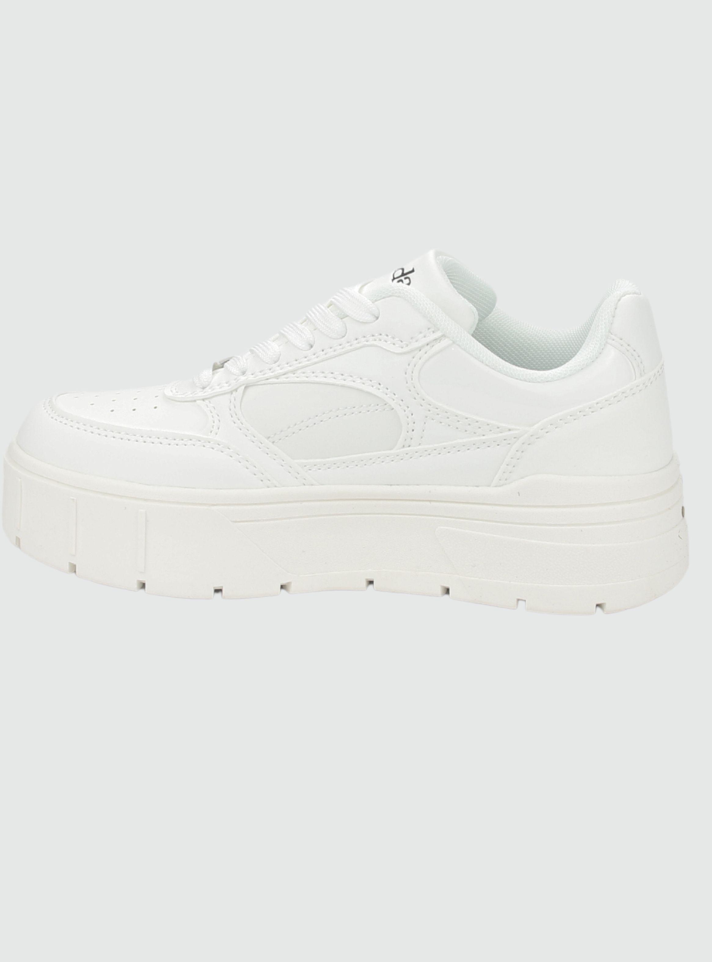 Zapatilla Chalada Mujer Troya-1 Blanco Urbano-1