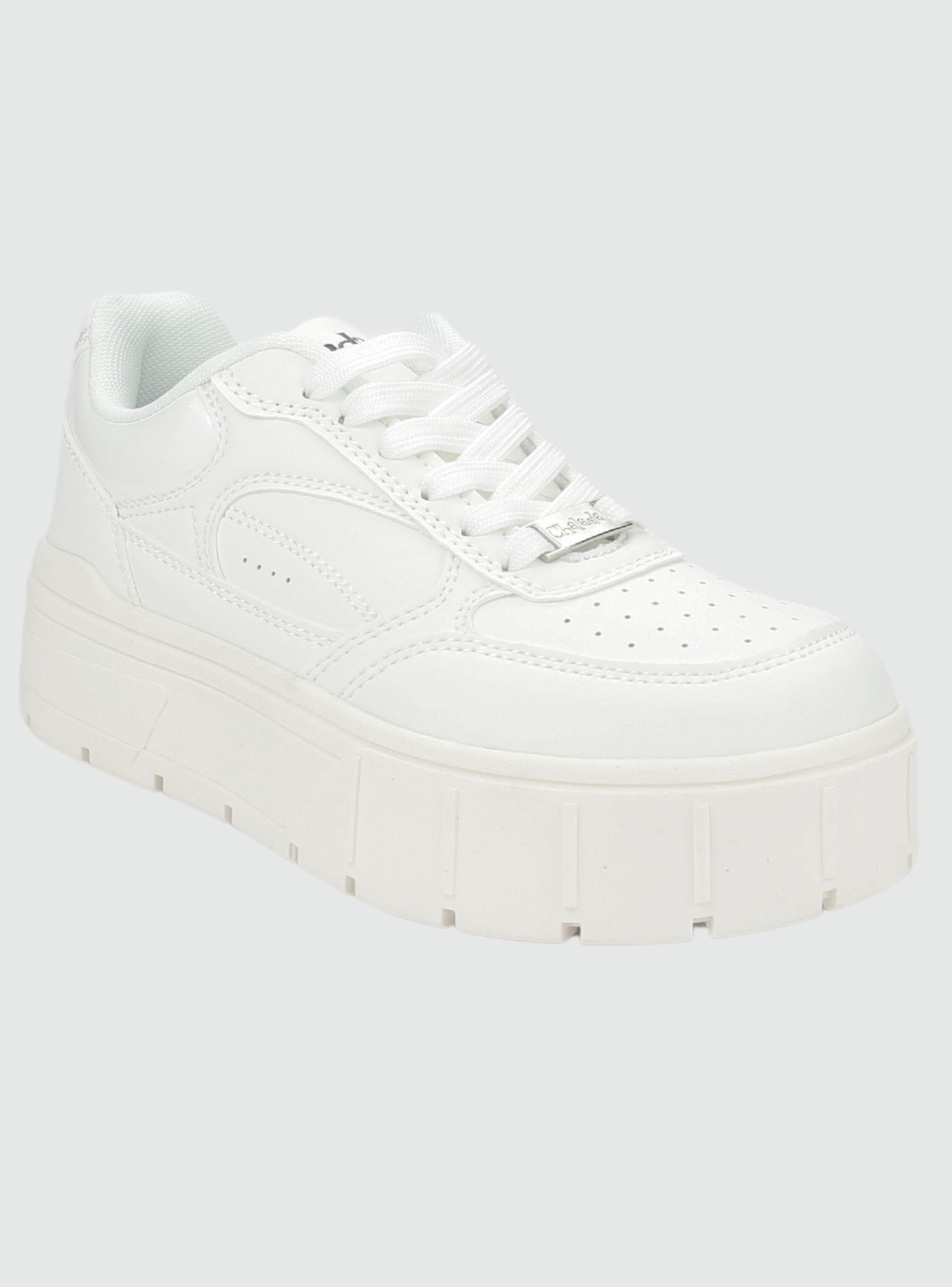 Zapatilla Chalada Mujer Troya-1 Blanco Urbano-2