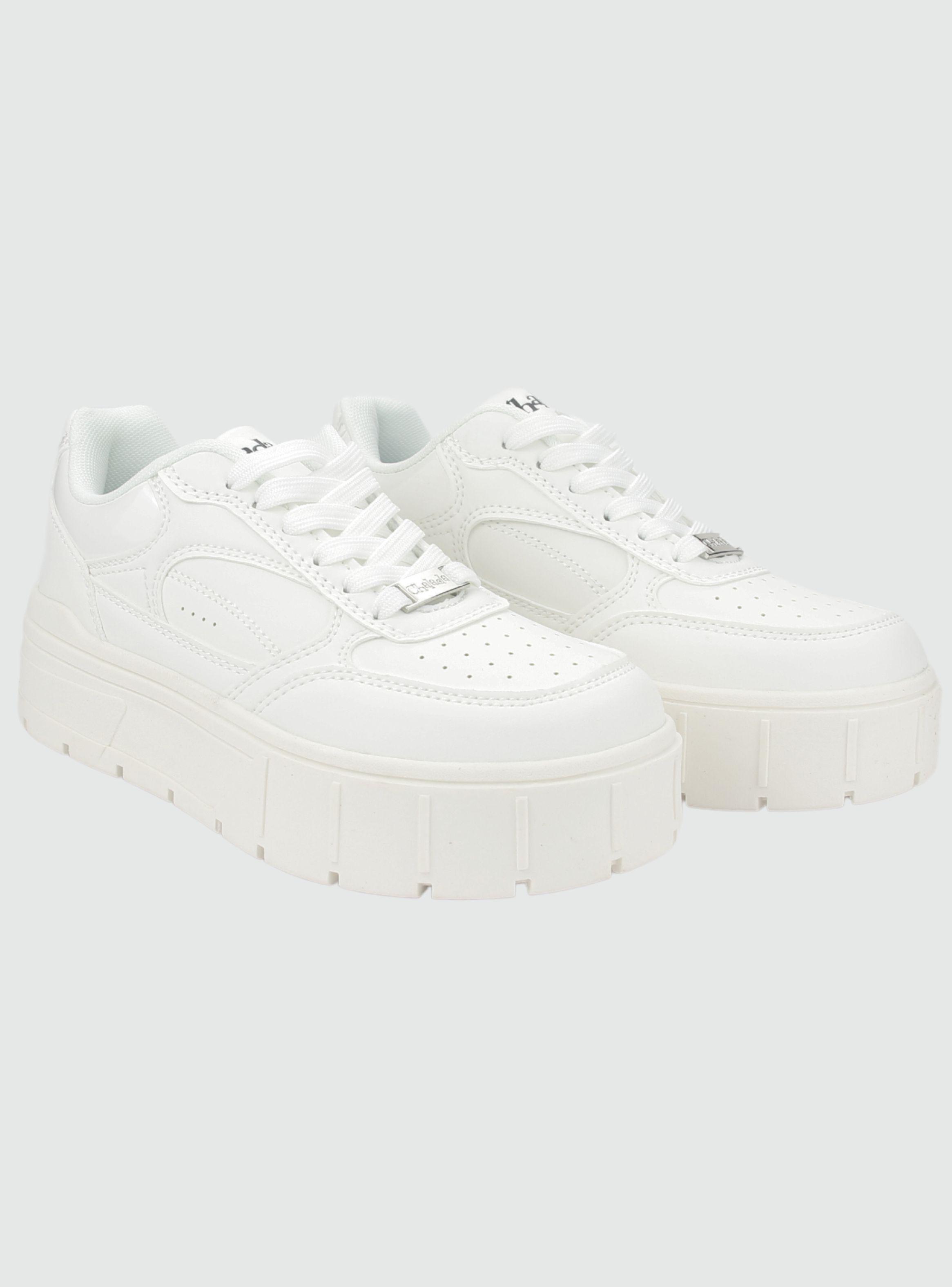 Zapatilla Chalada Mujer Troya-1 Blanco Urbano-4