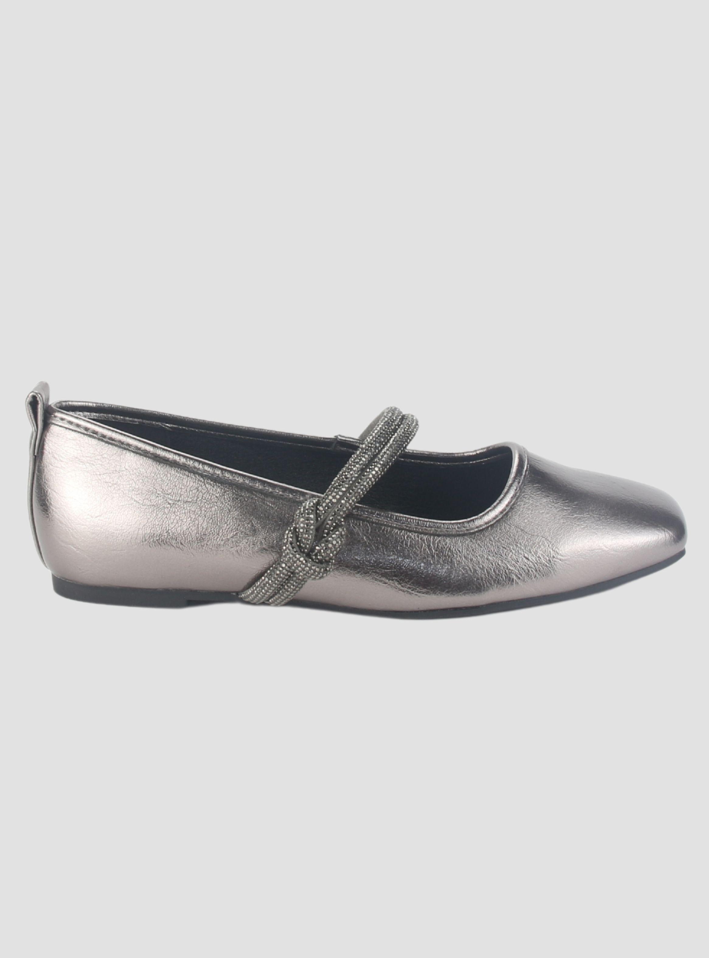 Zapato Chalada Mujer Corsa-1 Plateado Casual-0