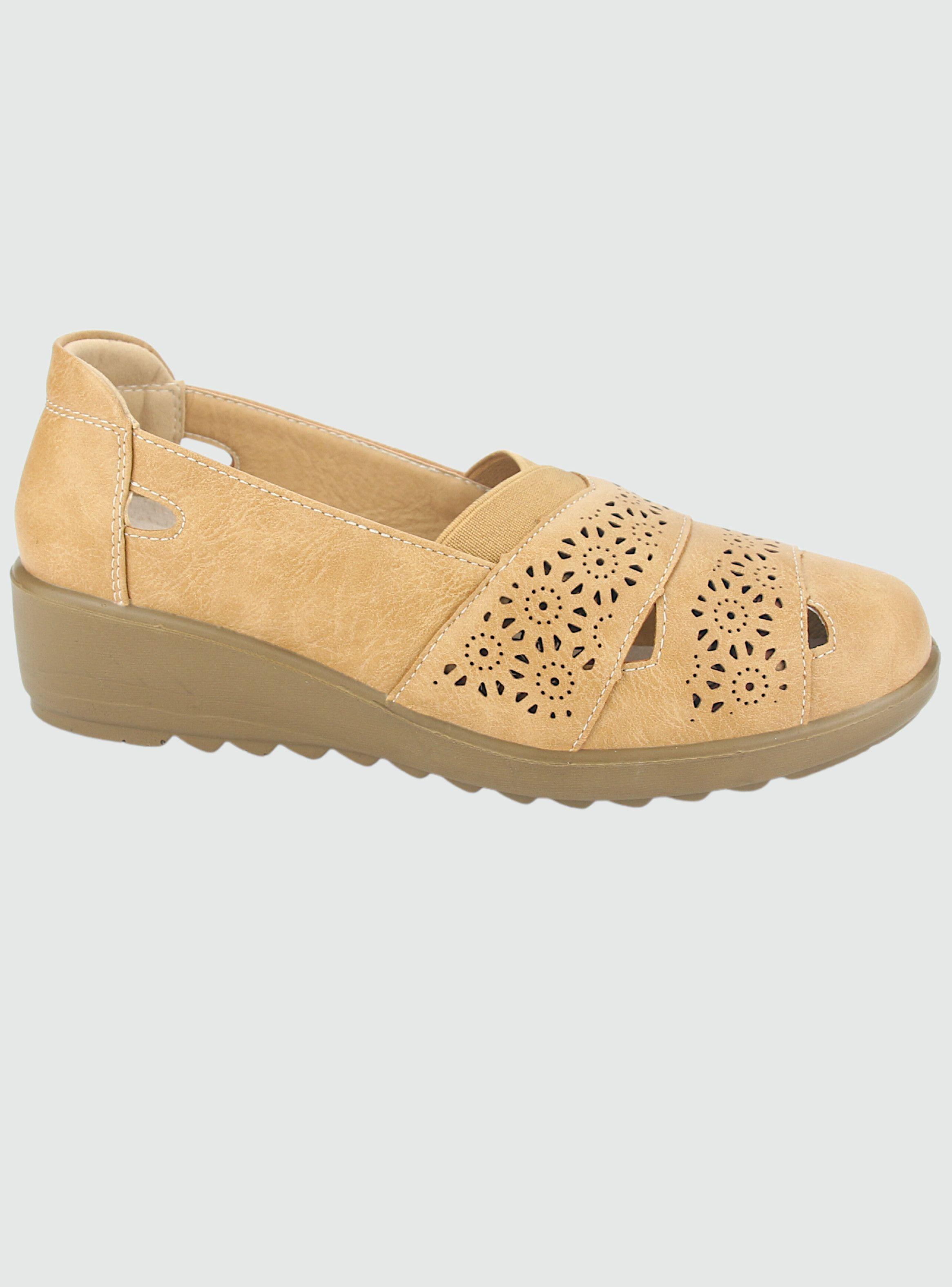 Mocasin Chalada Mujer Deza-1 Beige Casual-0
