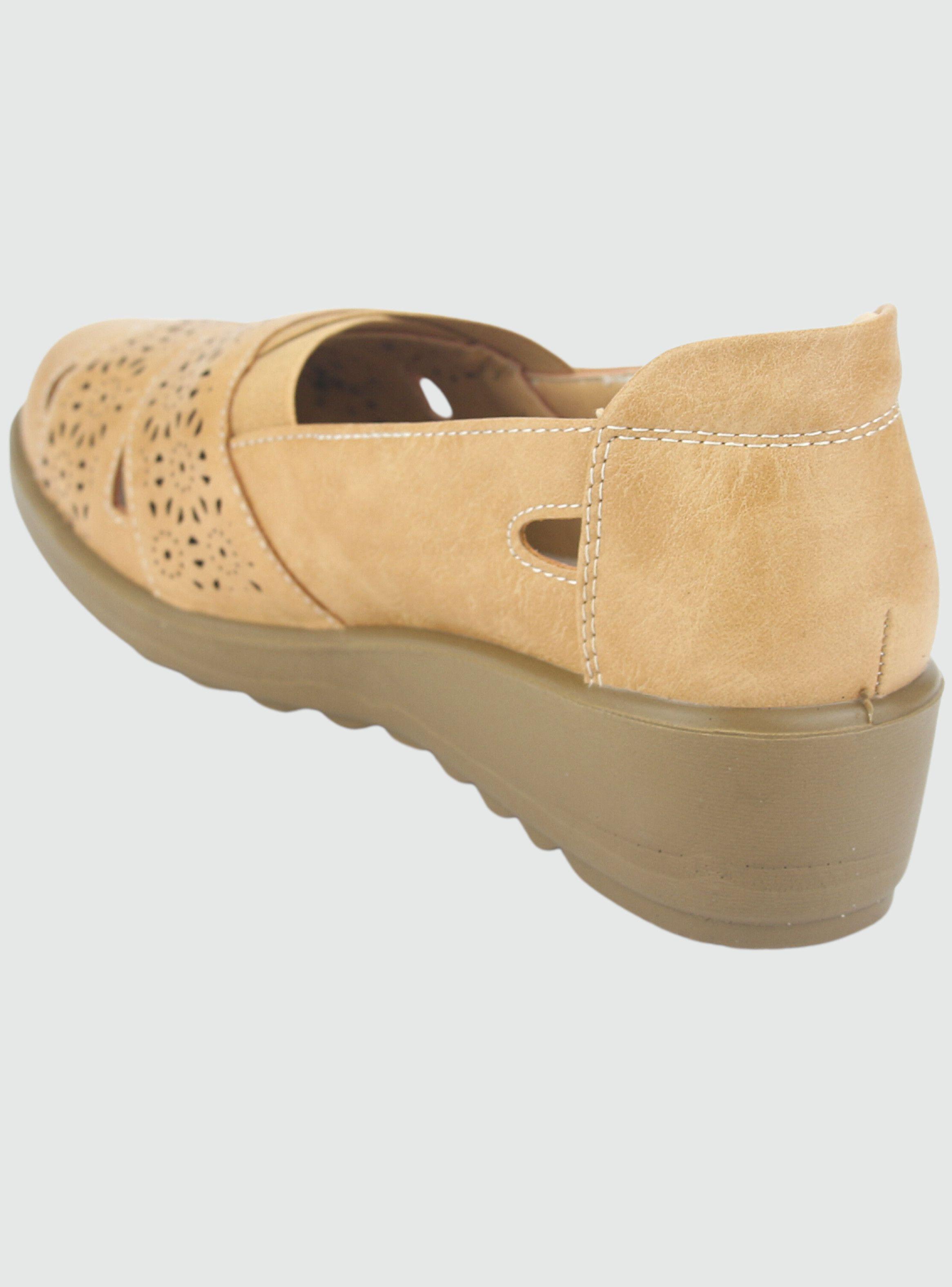 Mocasin Chalada Mujer Deza-1 Beige Casual-3