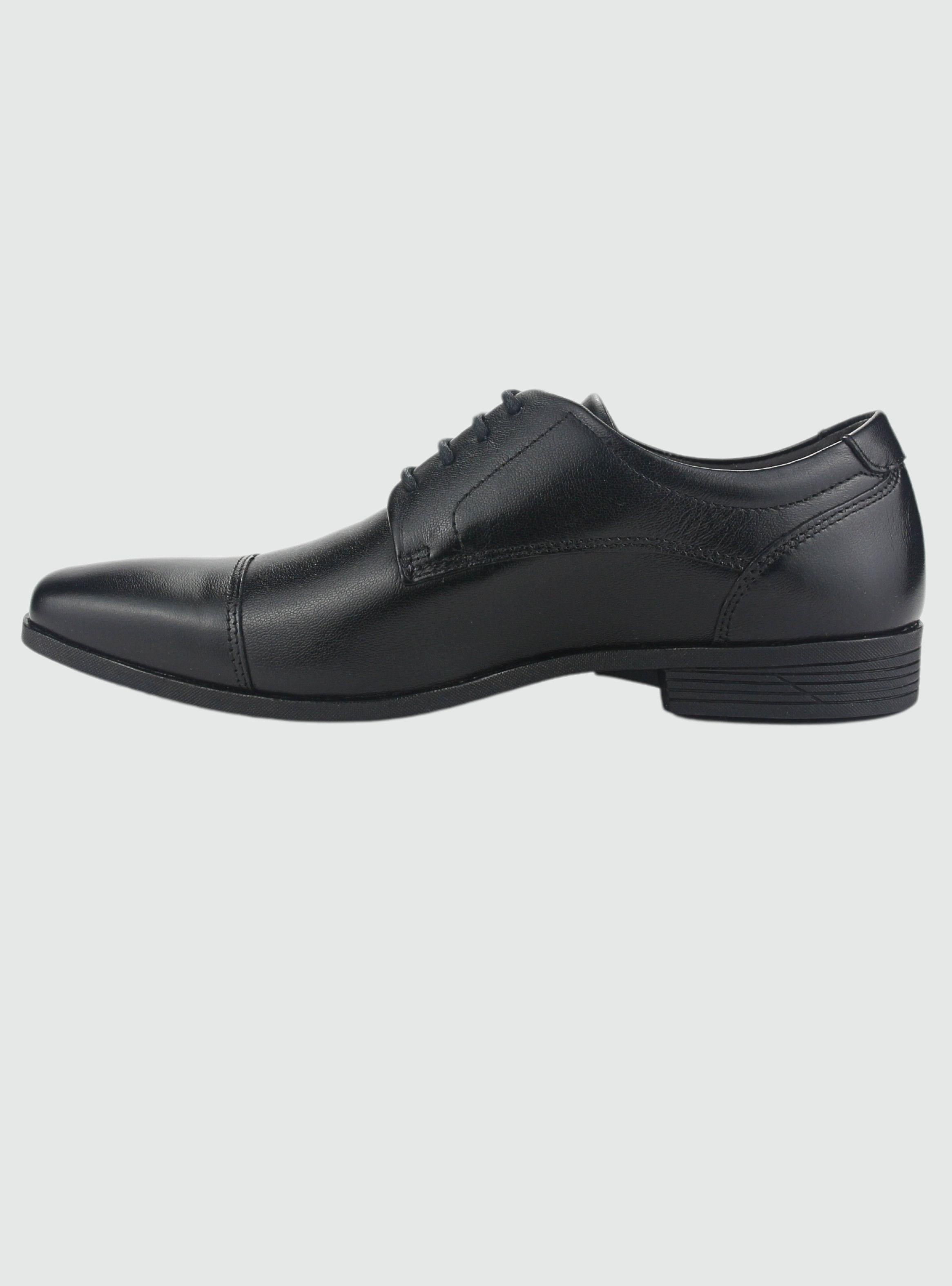 Zapato Ferracini Hombre 4460 London Negro Matte Casual-1