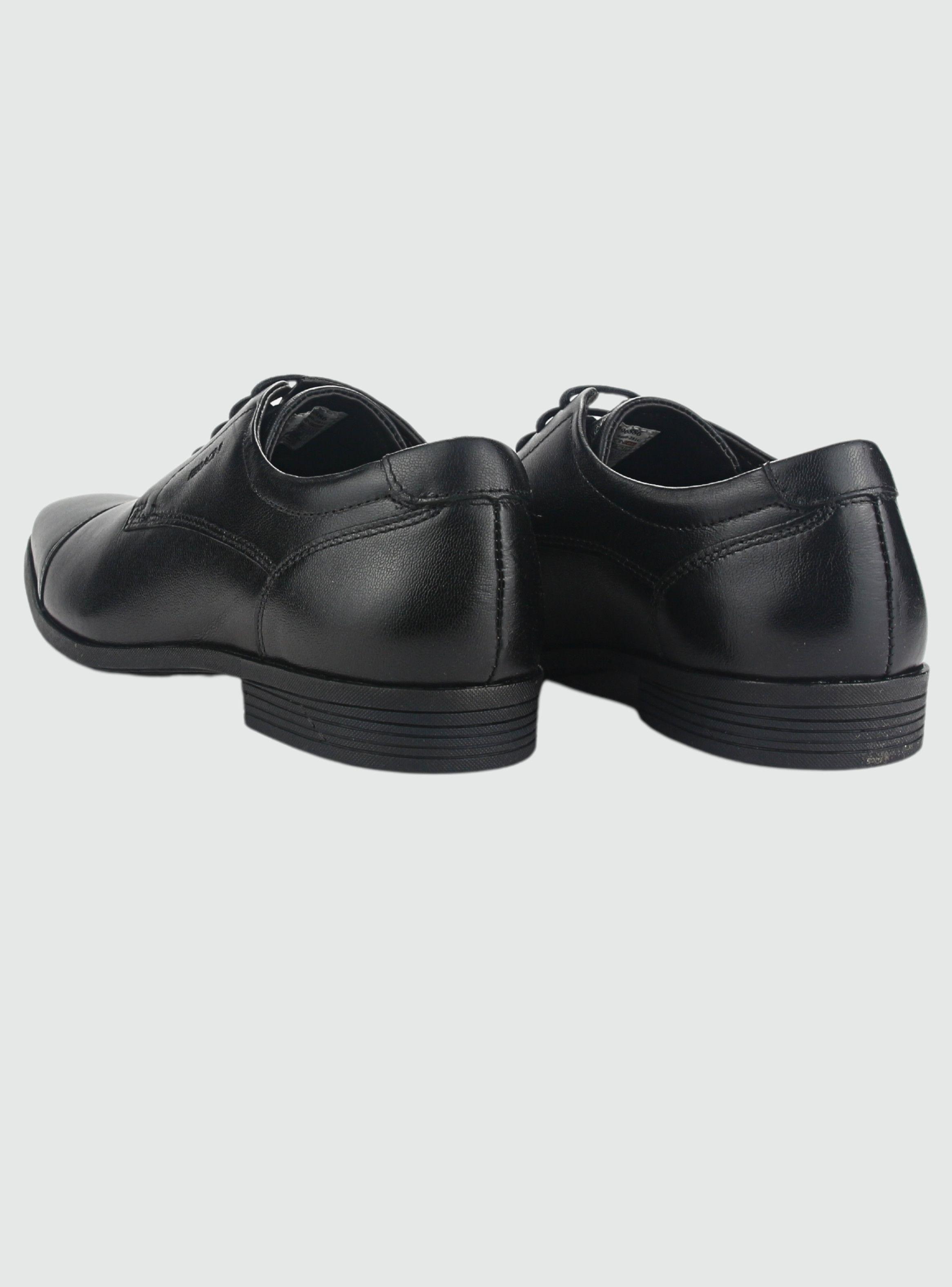 Zapato Ferracini Hombre 4460 London Negro Matte Casual-5