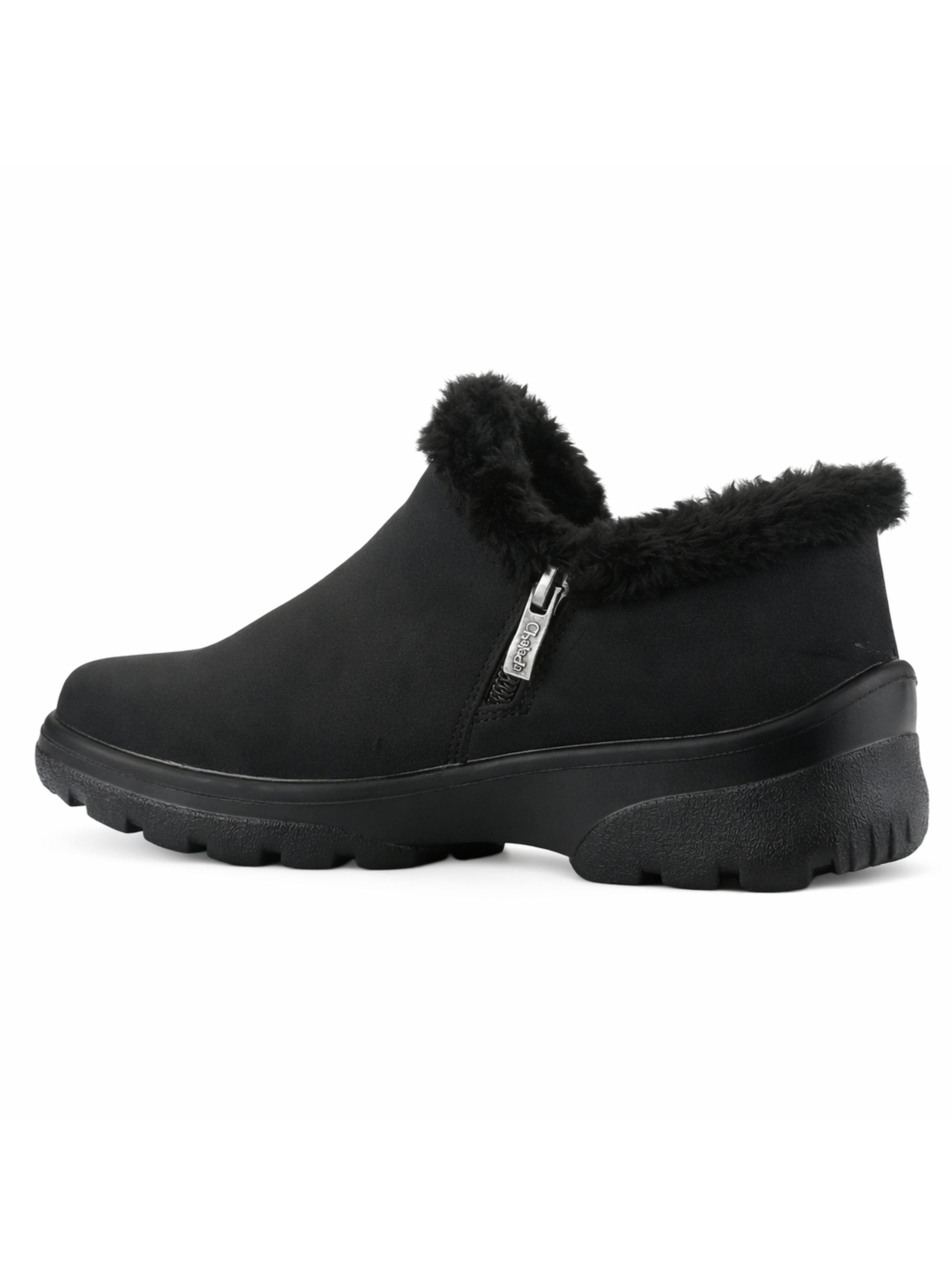 Zapato Negro Mujer Casual Chalada Qual-3