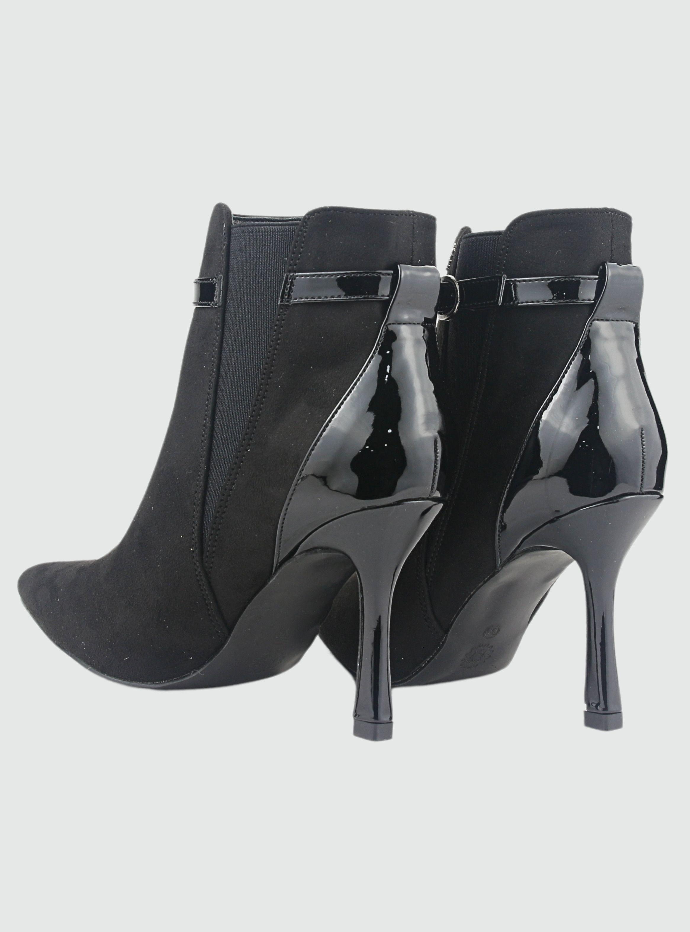 Botin Chalada Mujer Nero-2 V Negro Negro Casual-8