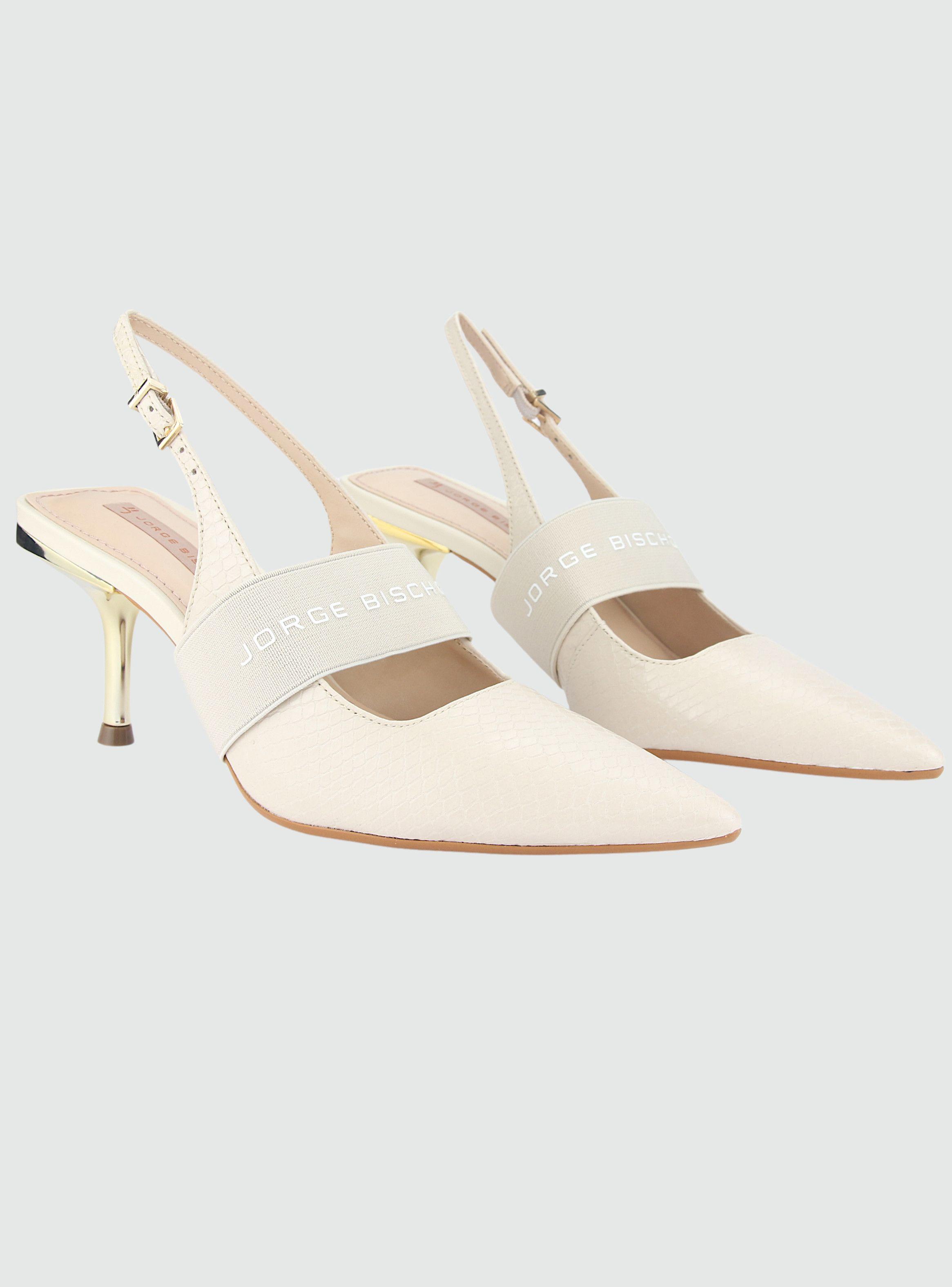 Zapato Jorge Bischoff Mujer J10694044 Blanco Casual-4