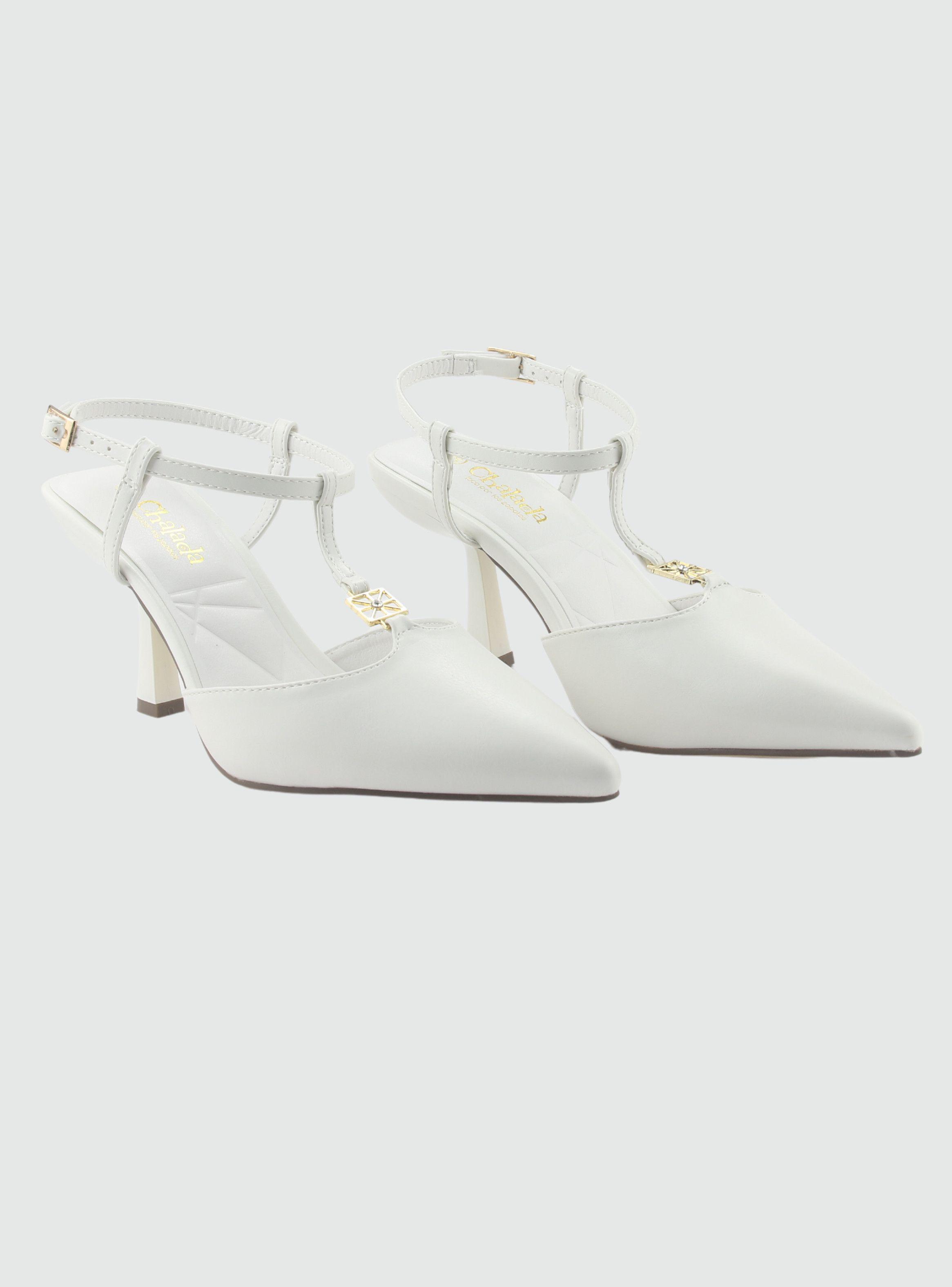 Zapato Blanco de Mujer con Taco Rebi-2-4