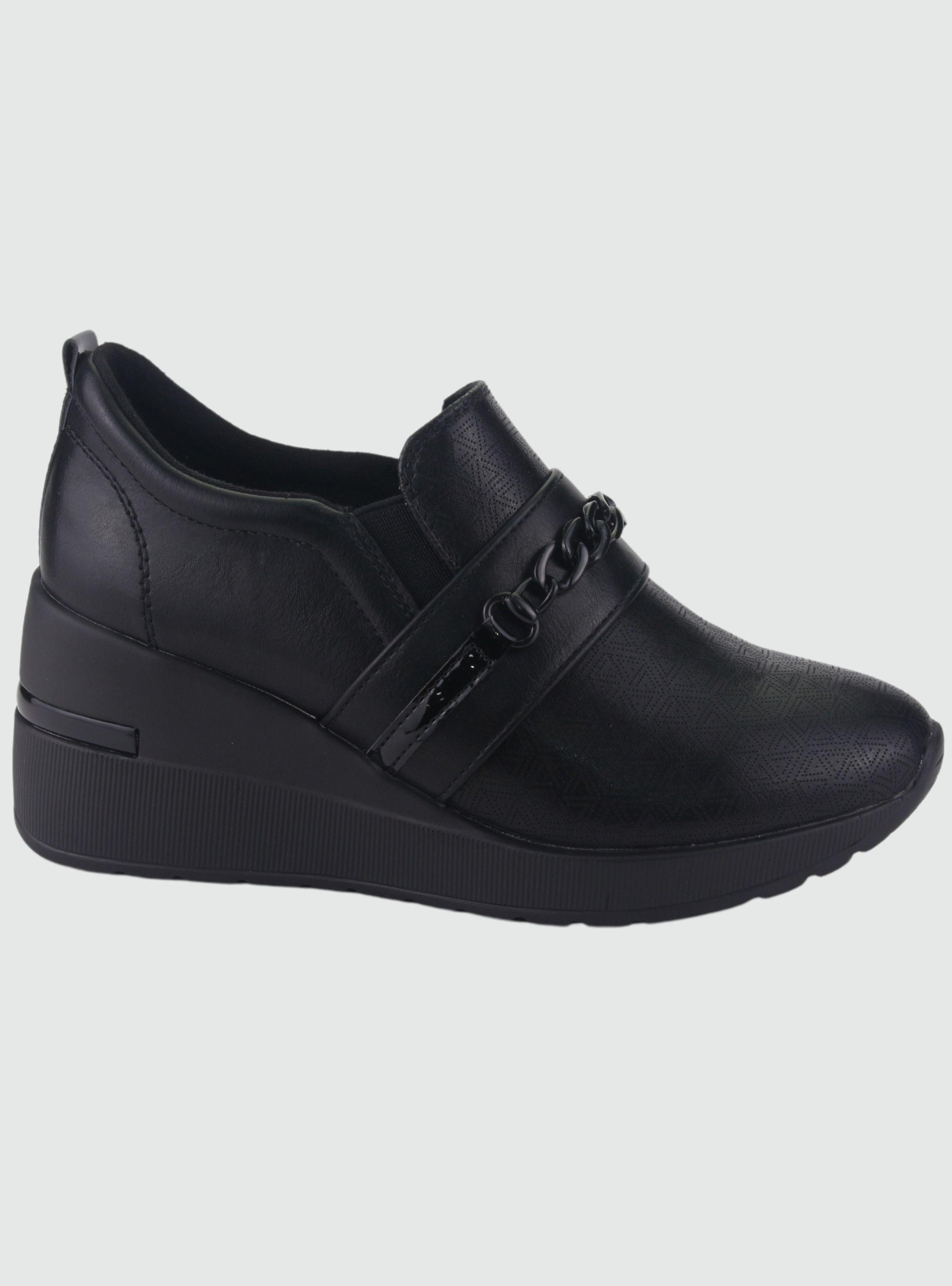 Zapatilla Chalada Mujer Bolden-11 Negro Casual-0